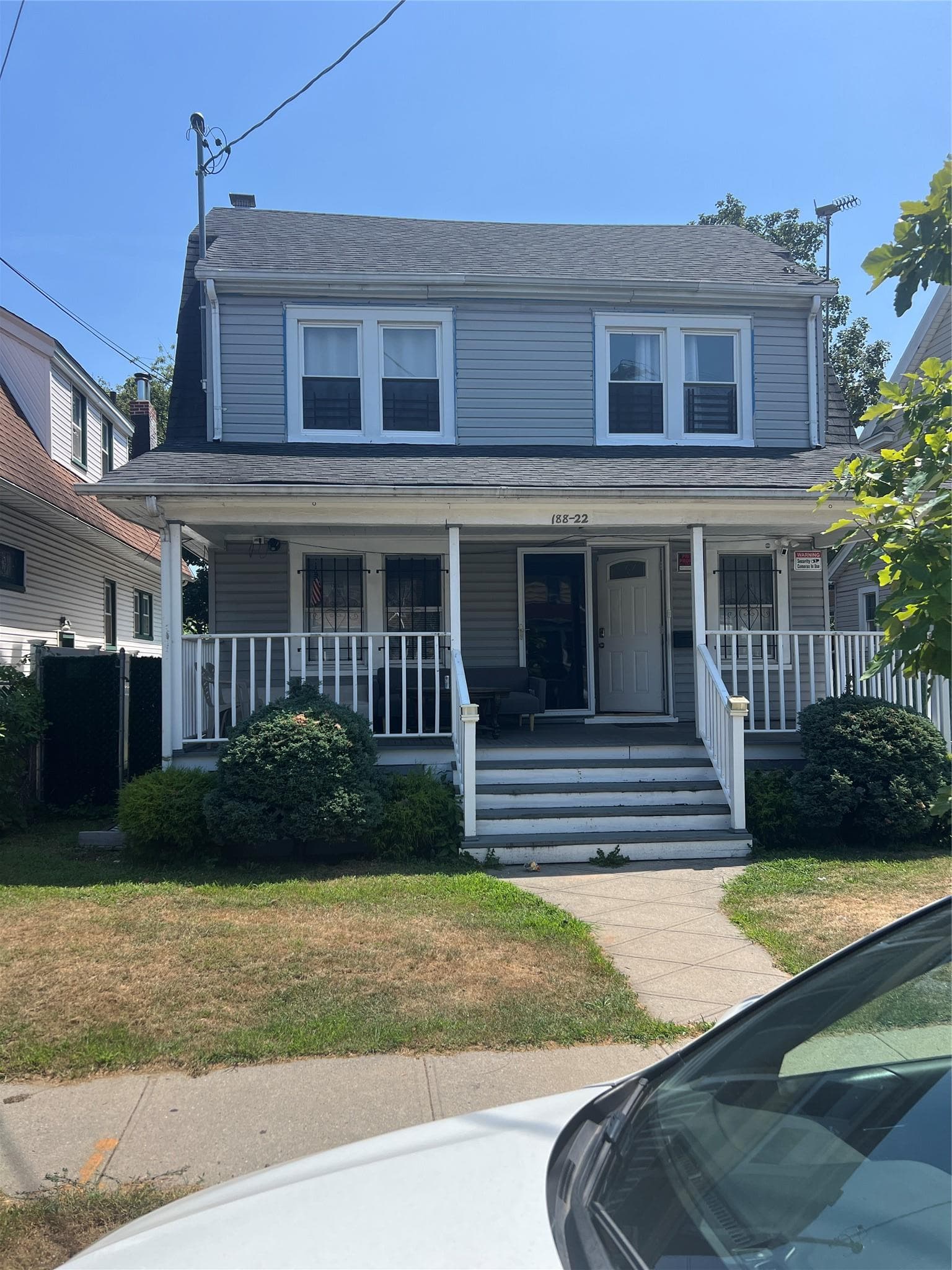 Front of Structure
