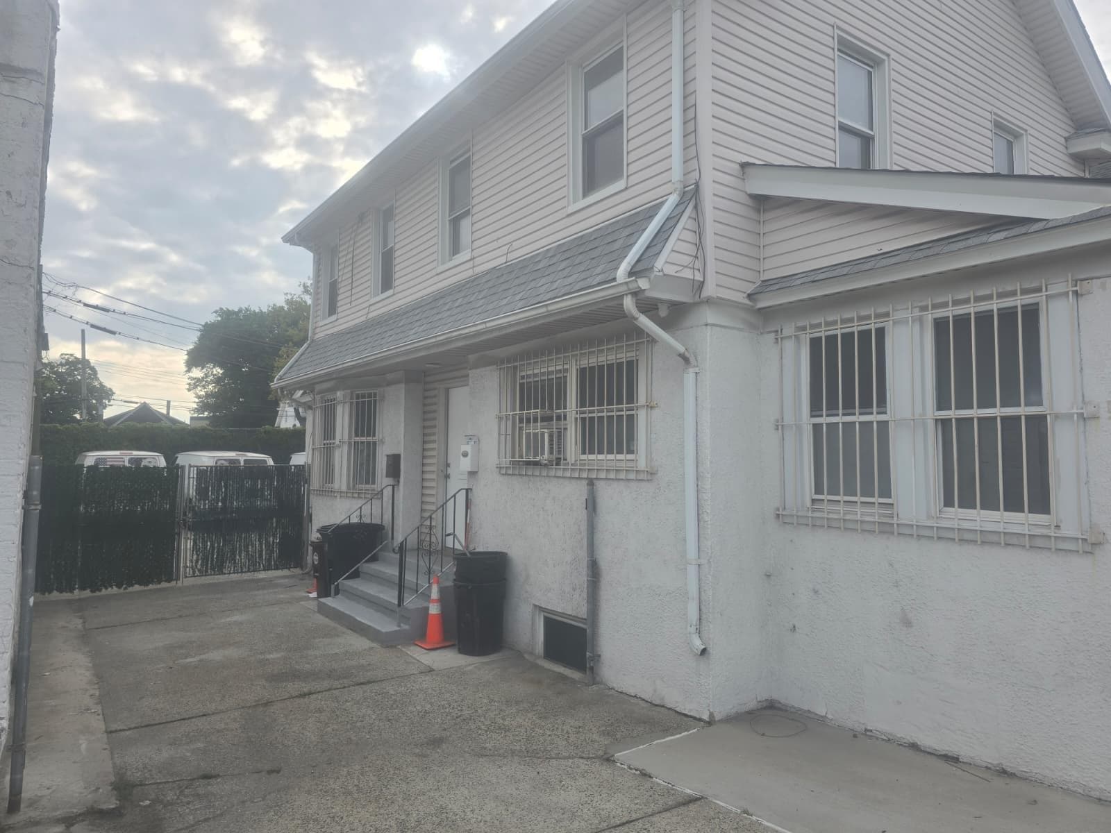 Front of Structure