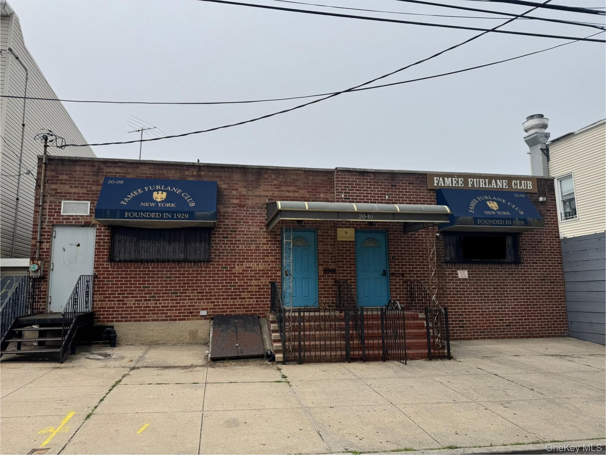 Front of Structure