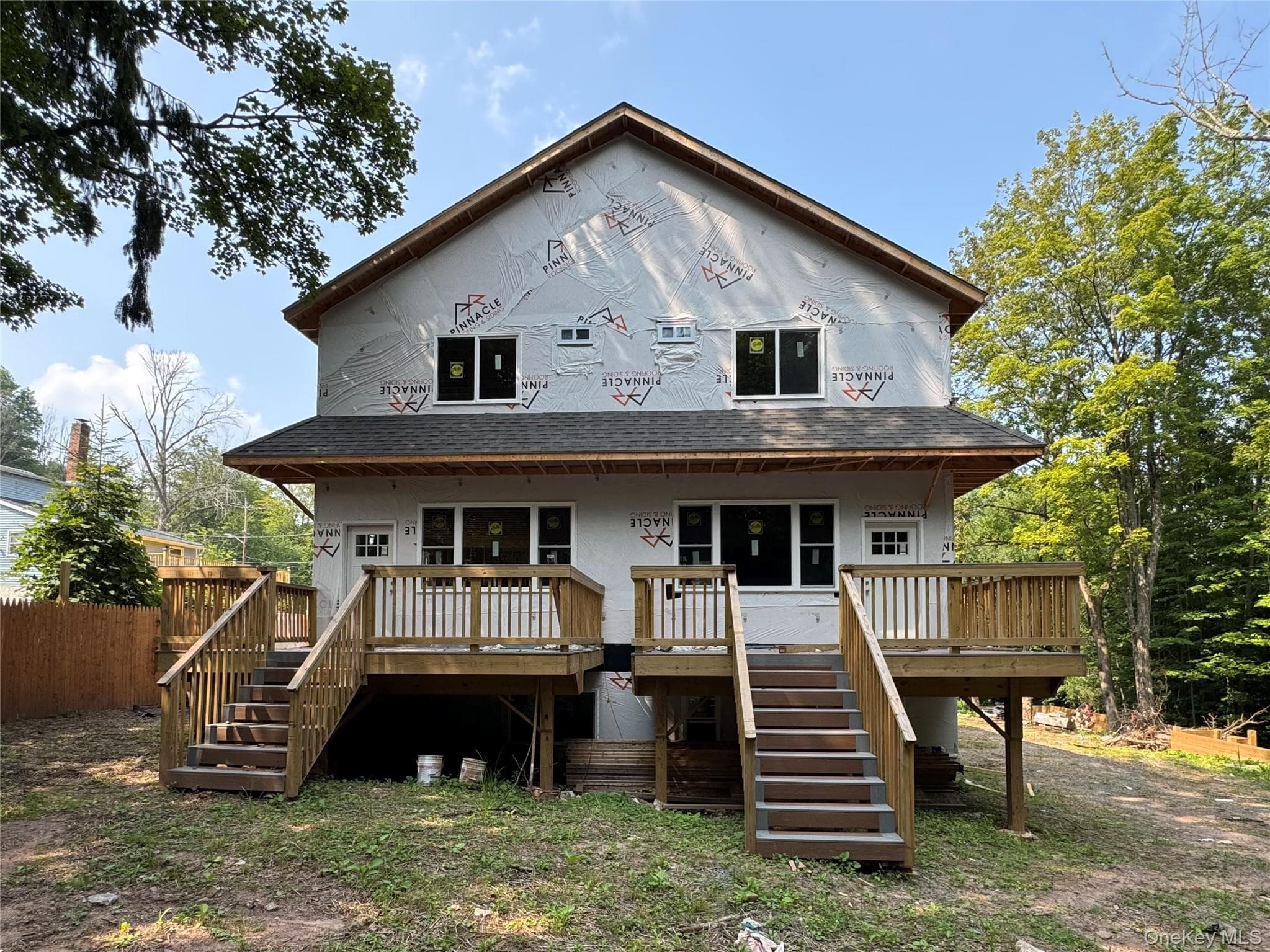 Back of Structure