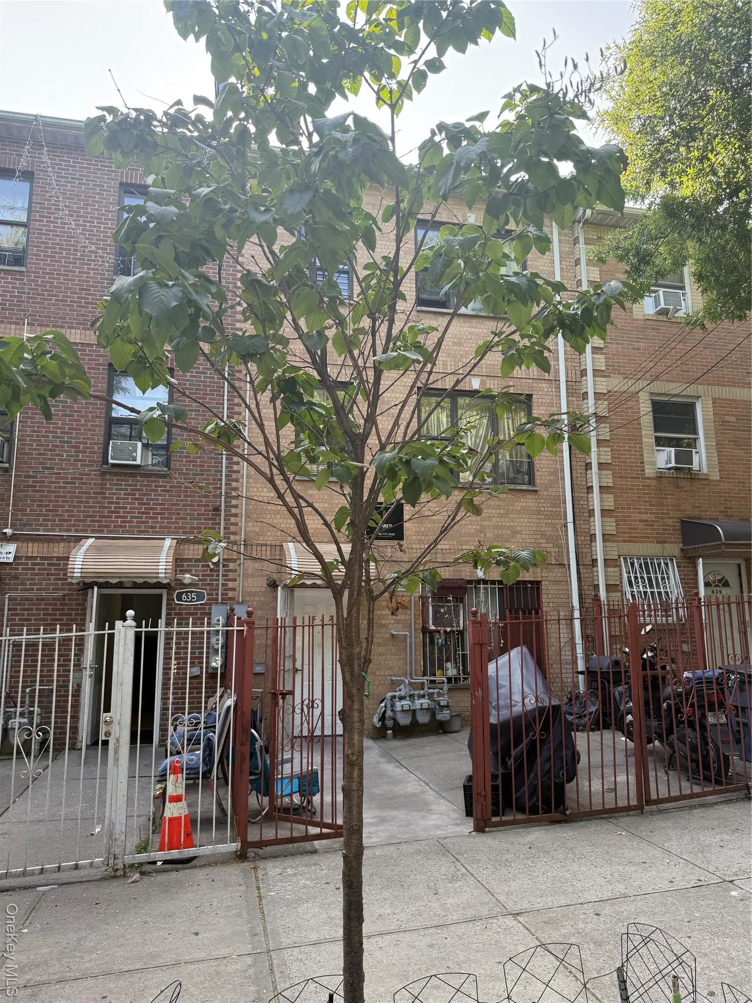 Front of Structure