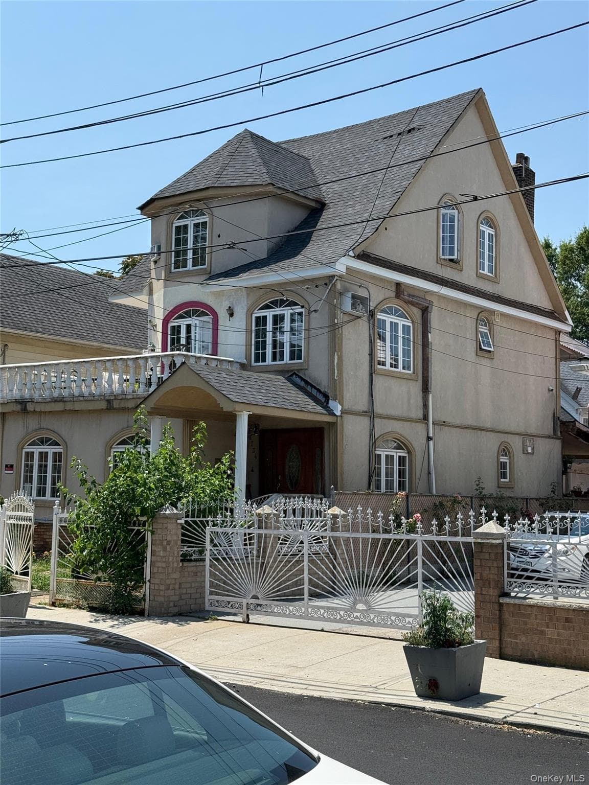 Front of Structure