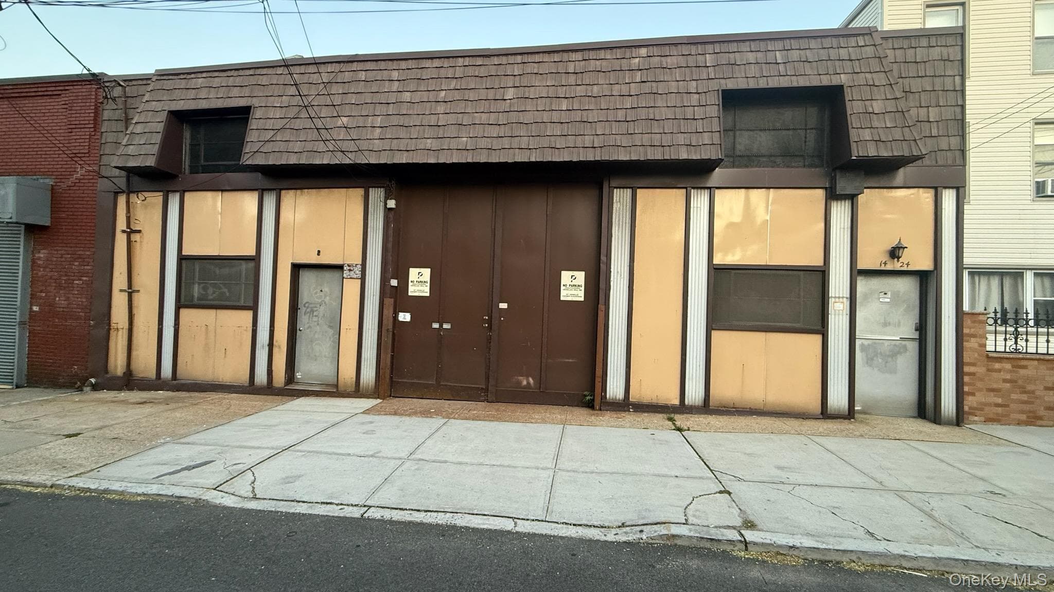 Front of Structure