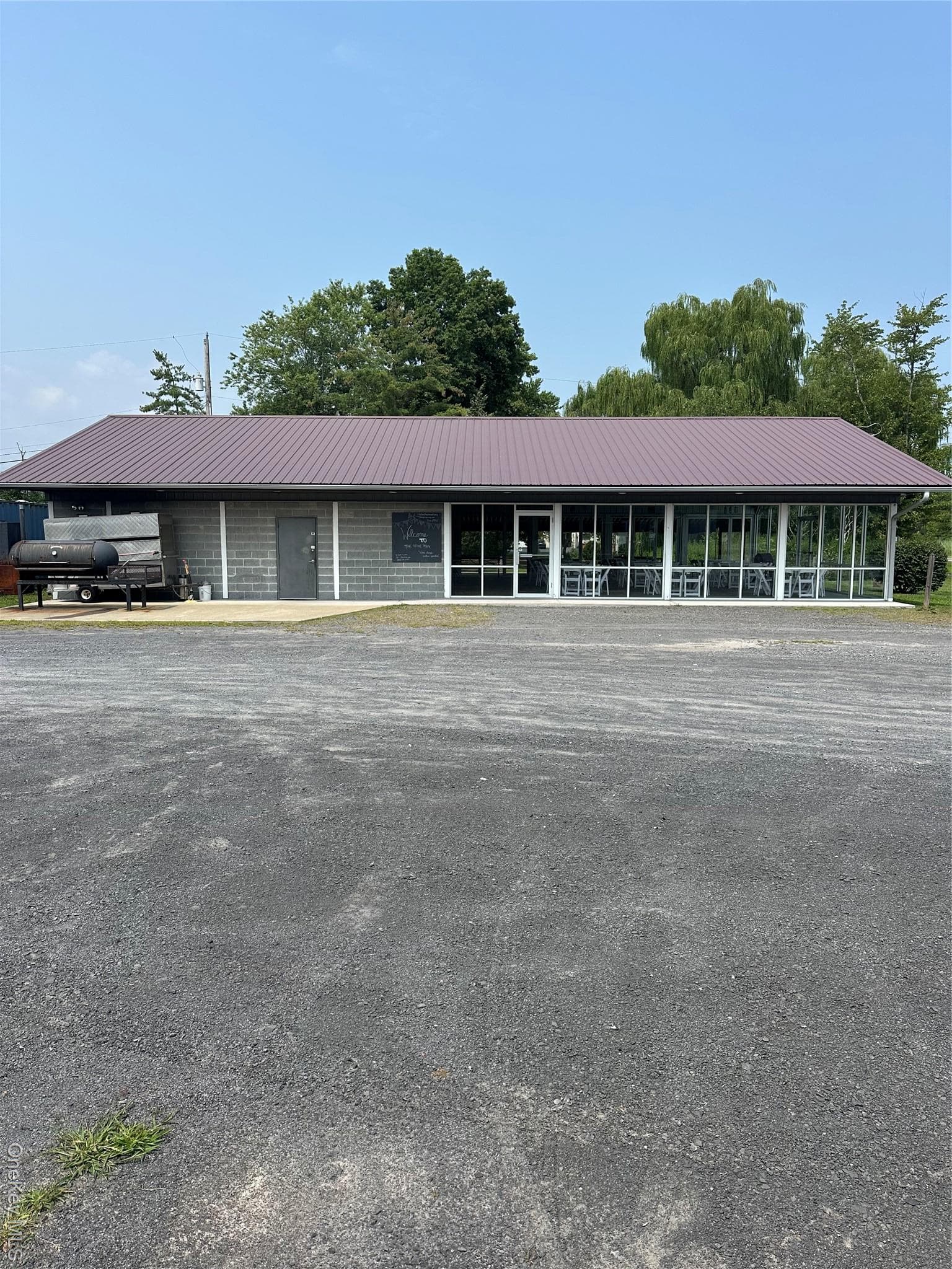 Front of Structure