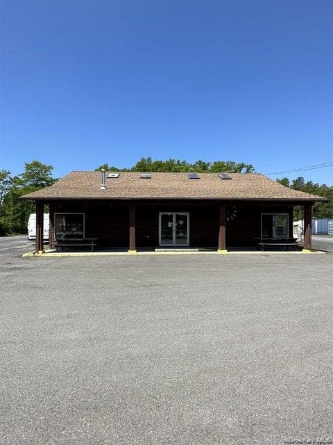 Front of Structure