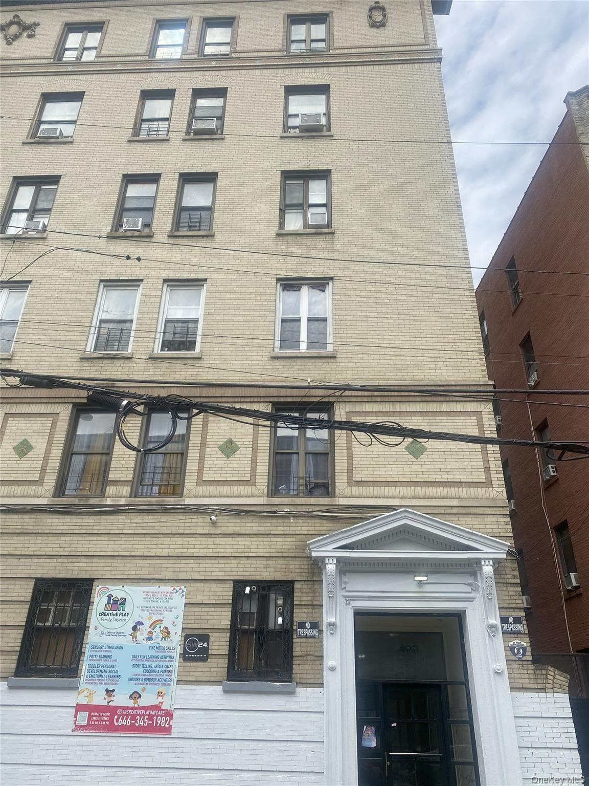 Front of Structure