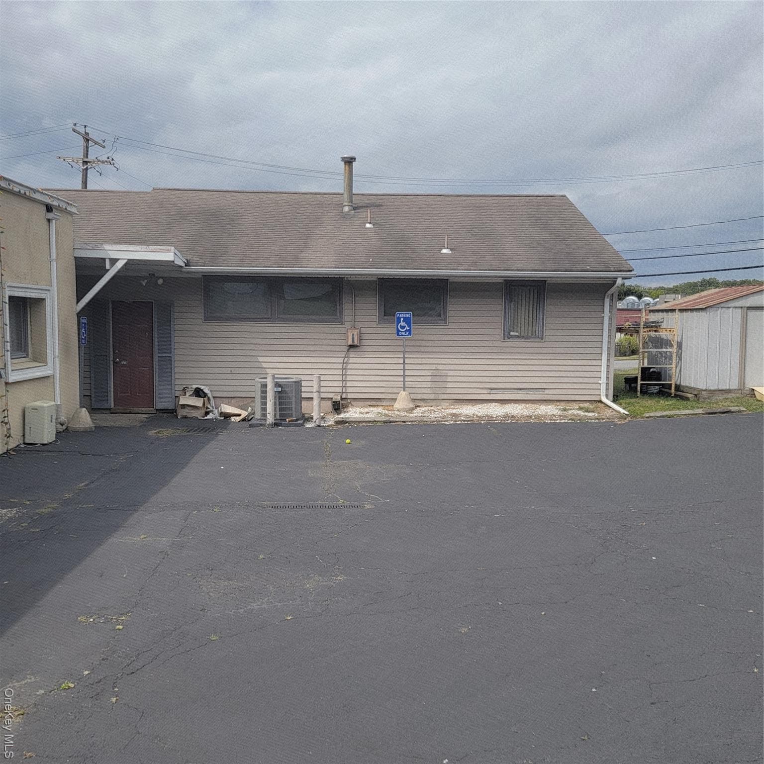 Front of Structure