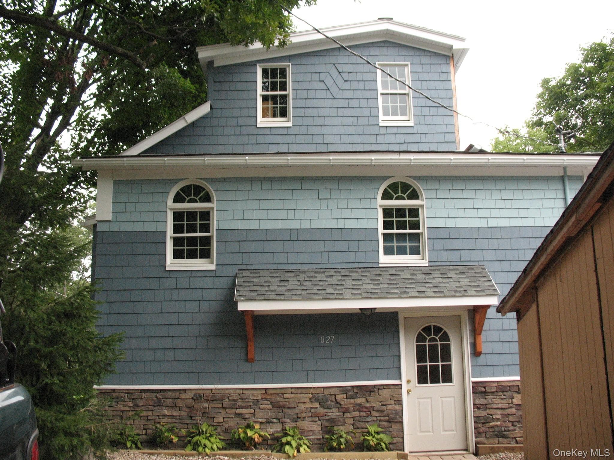 Front of Structure