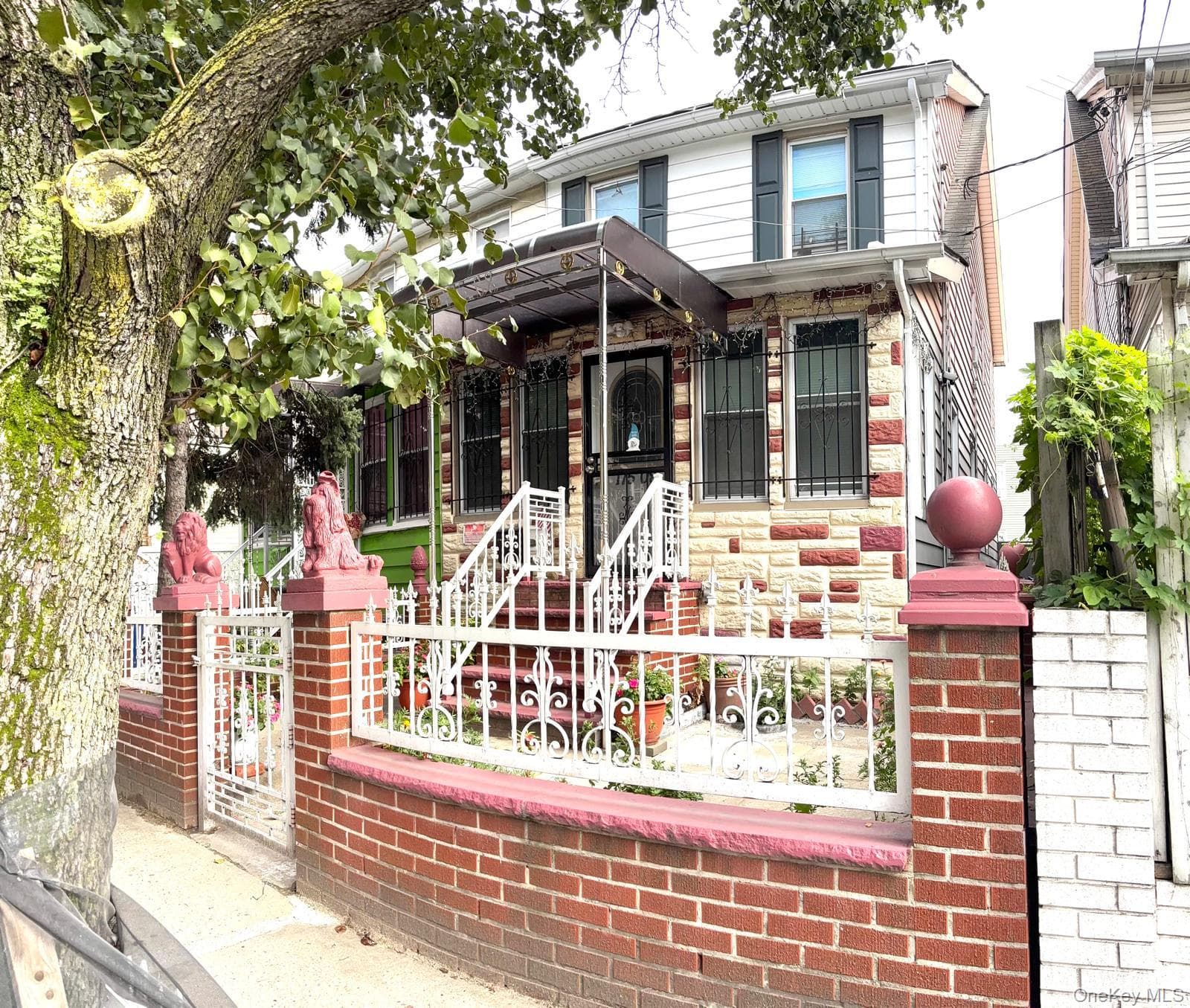 Front of Structure