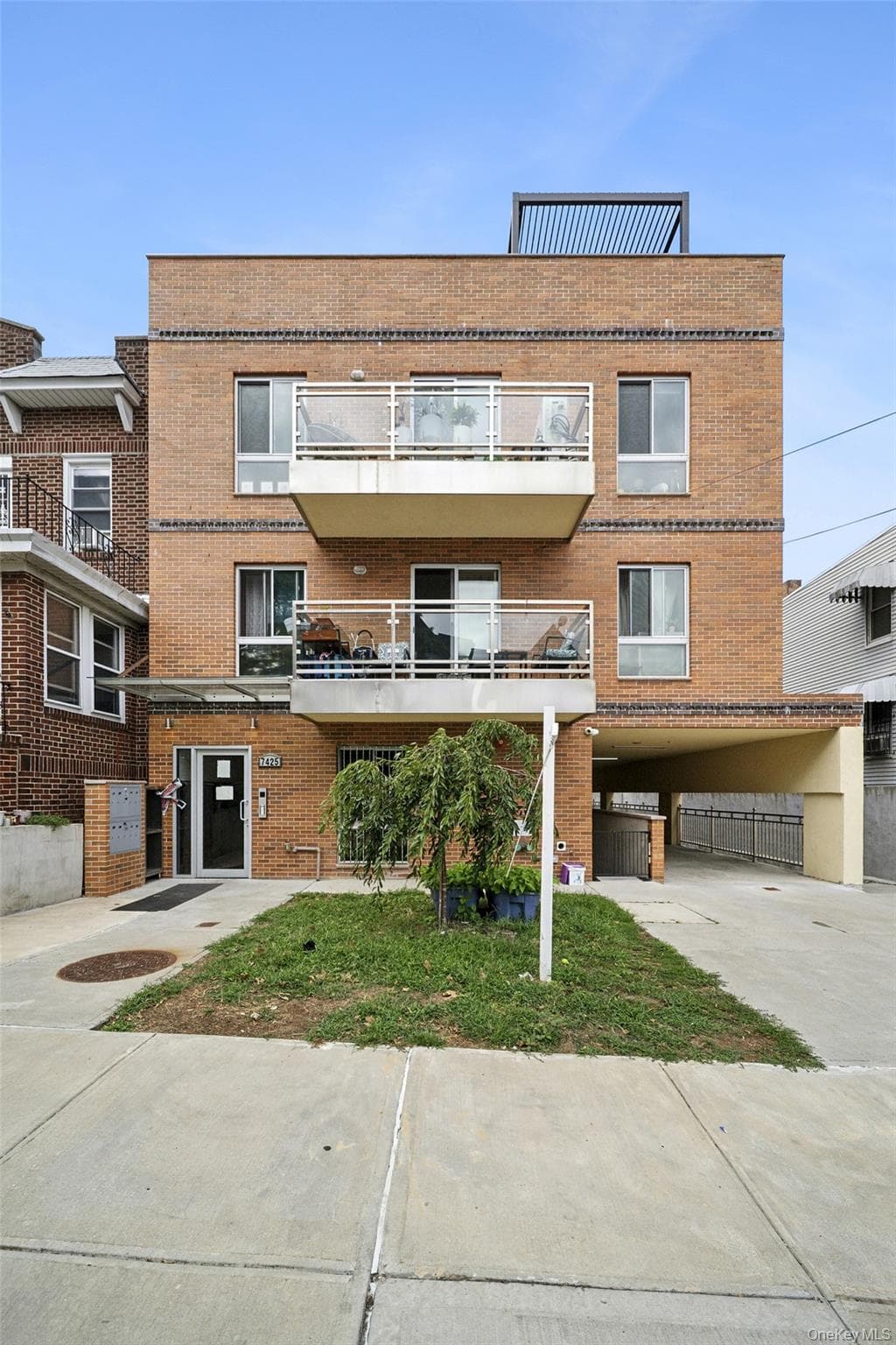 Front of Structure