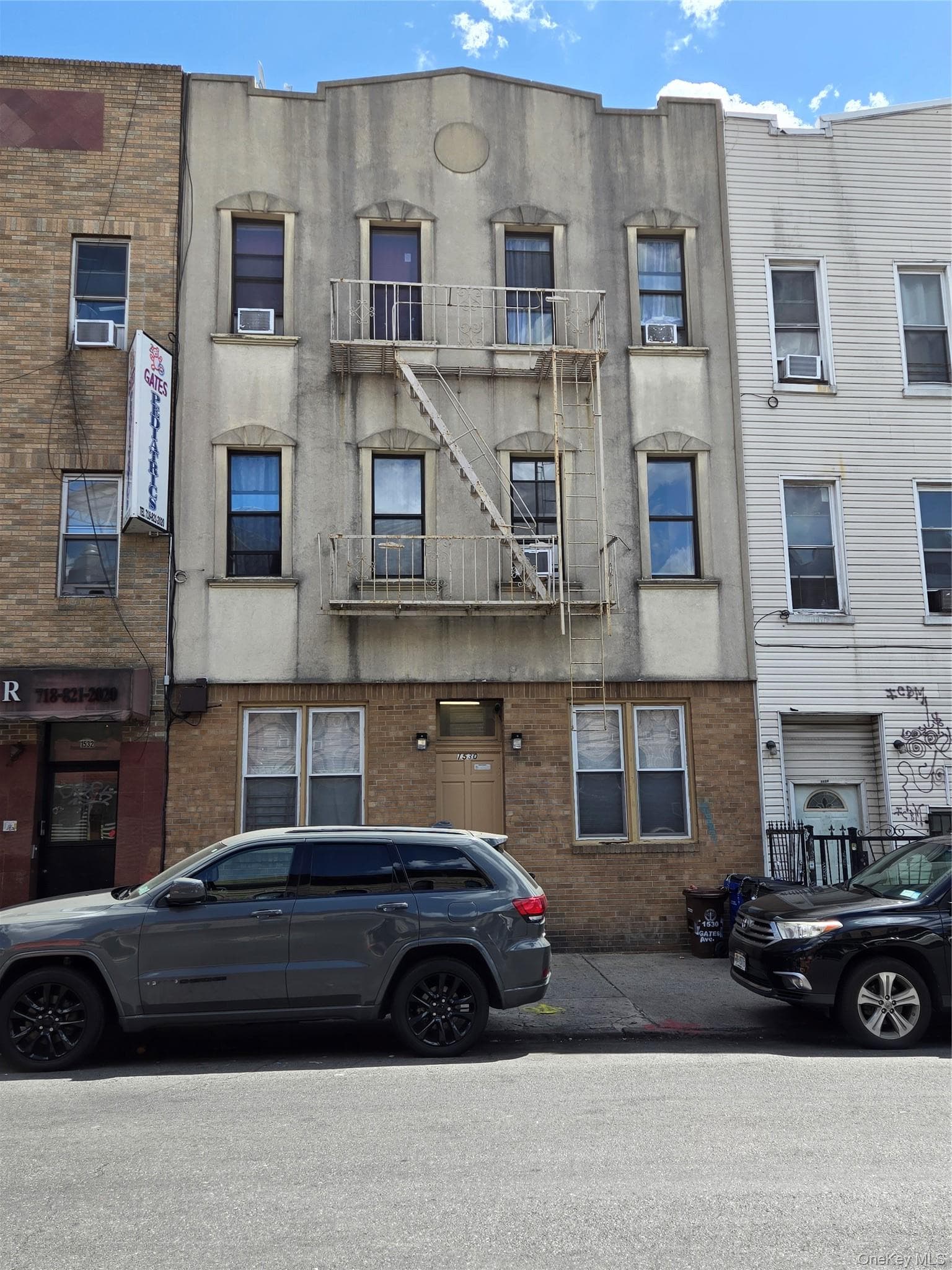 Front of Structure