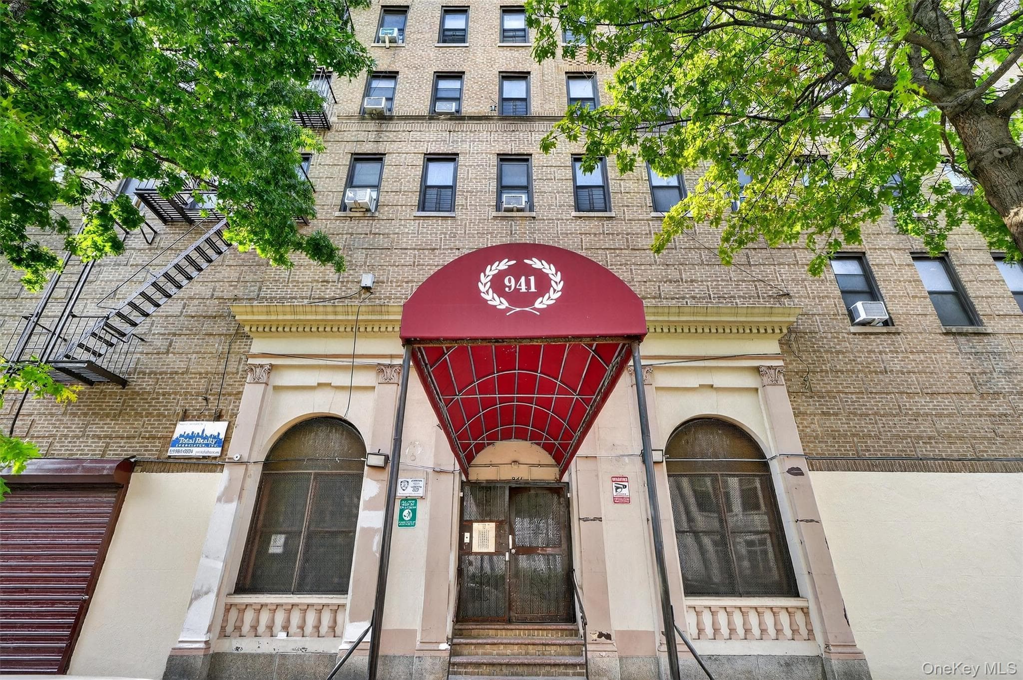Front of Structure