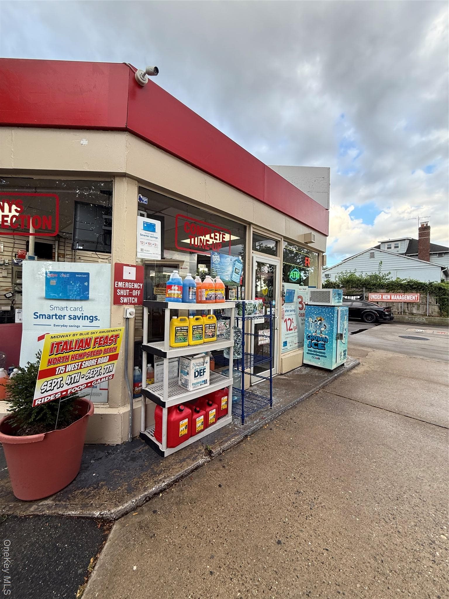 Front of Structure