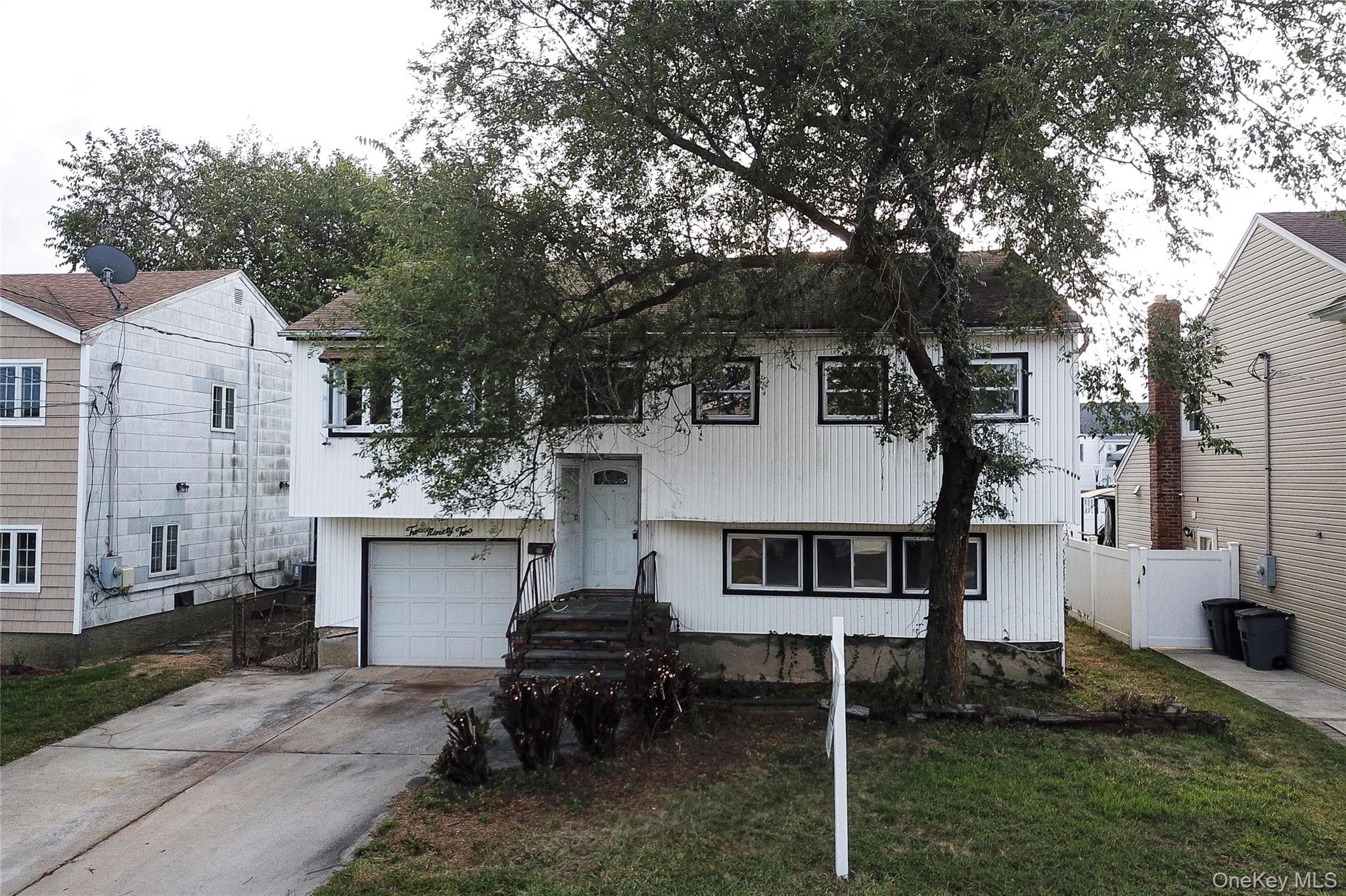 Front of Structure
