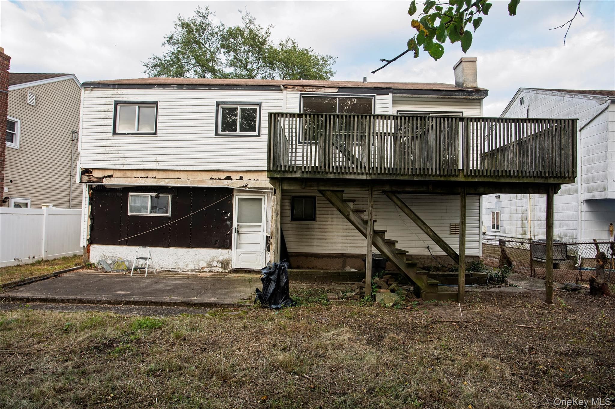 Back of Structure