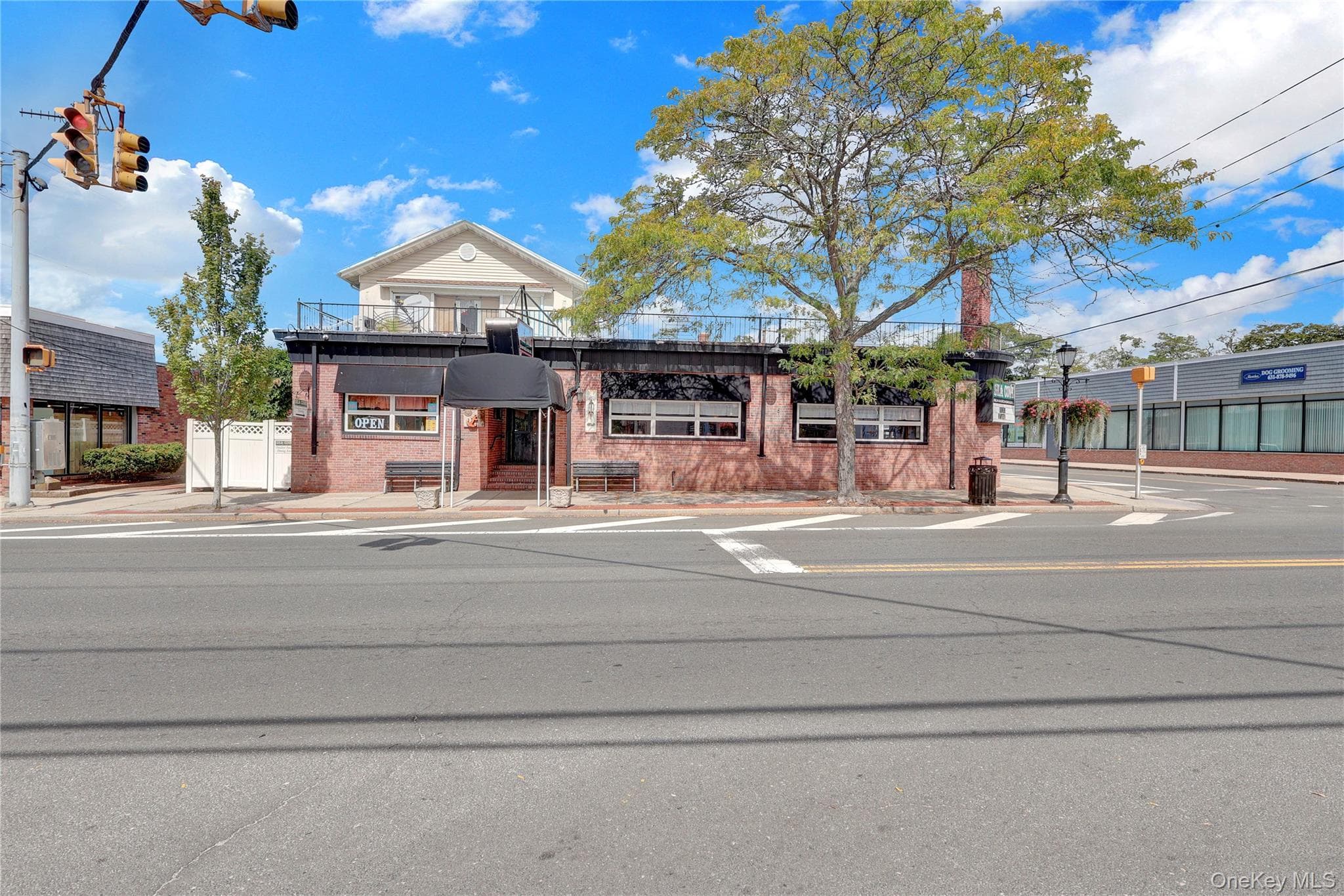 Front of Structure
