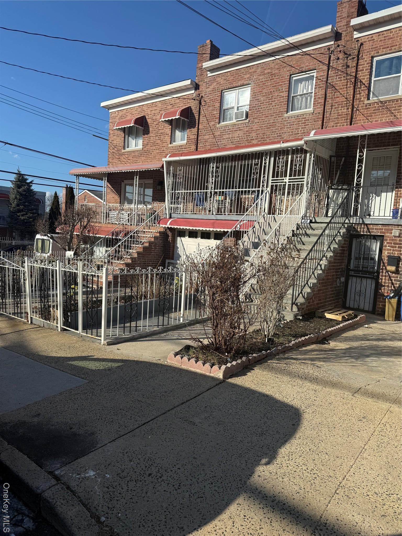 Front of Structure