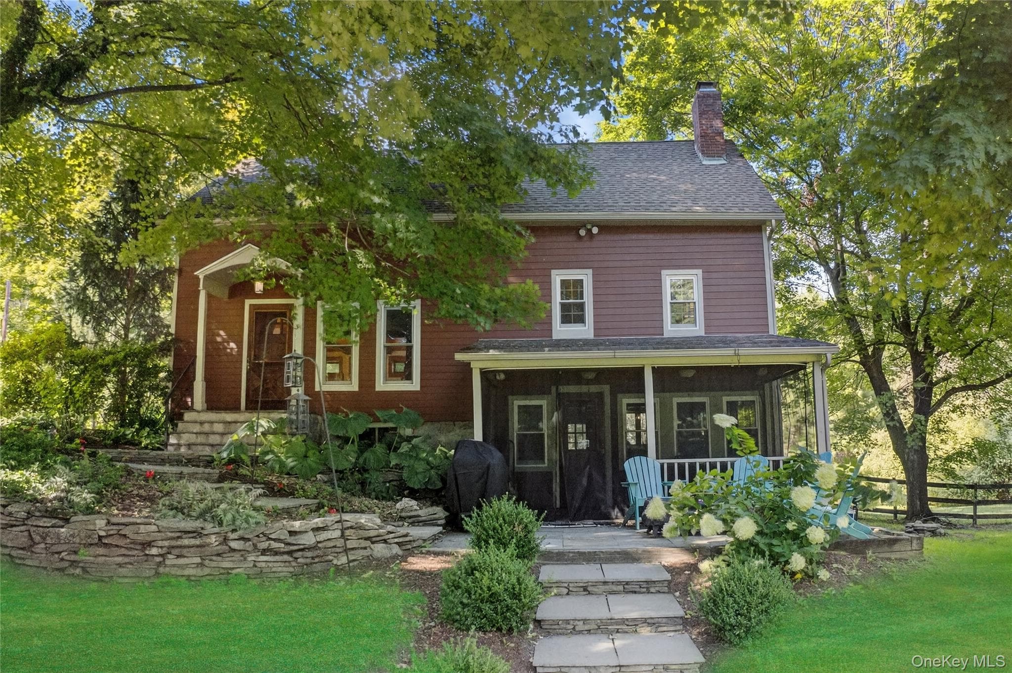 Front of Structure