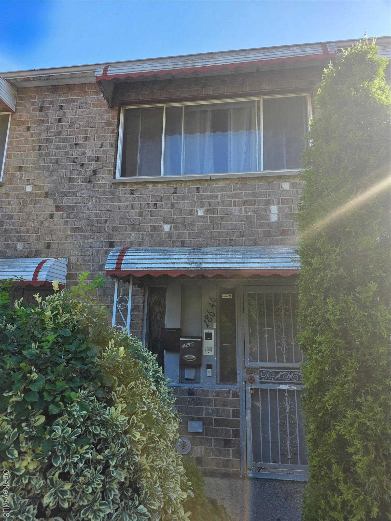 Front of Structure