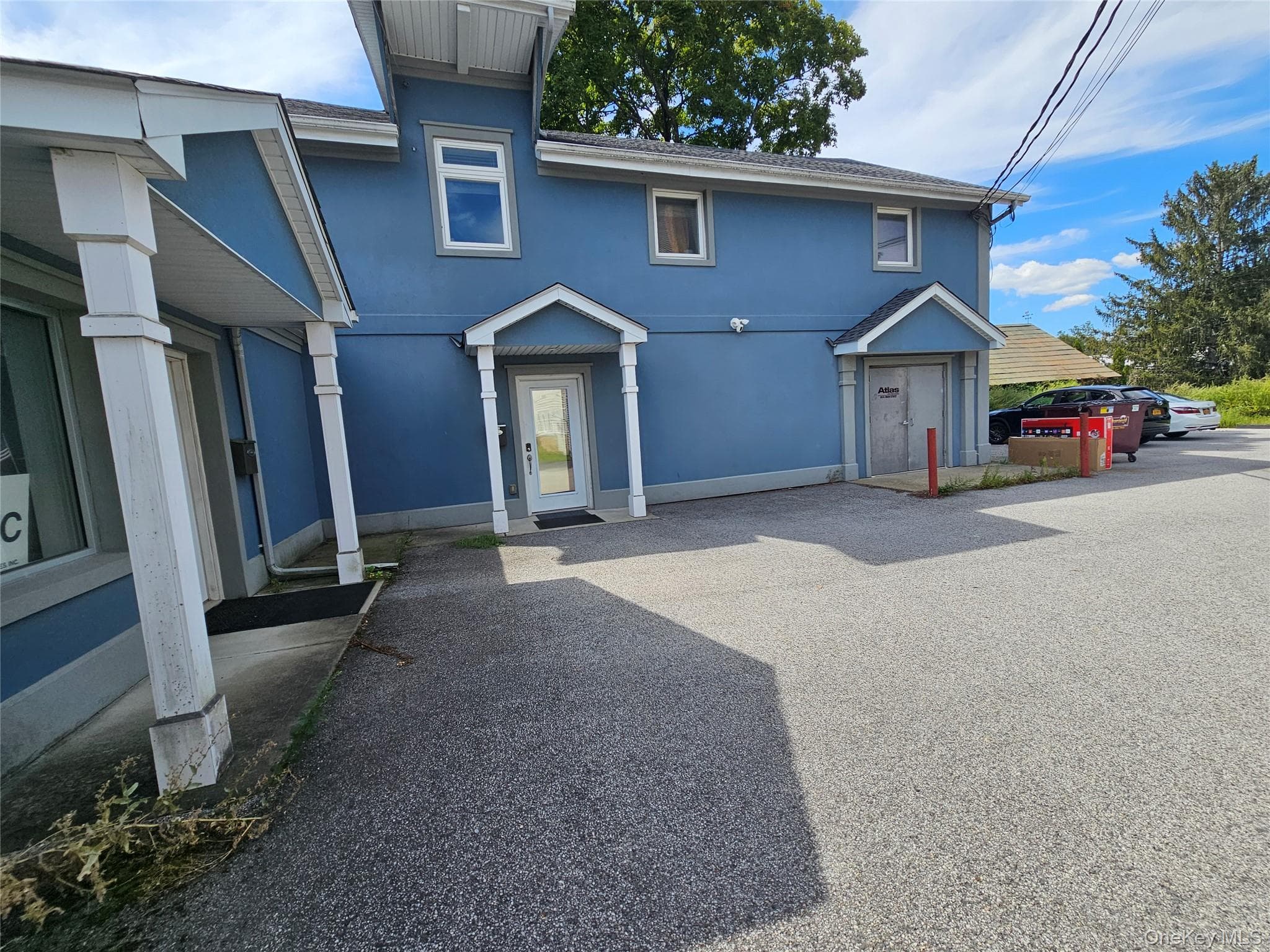 Front of Structure