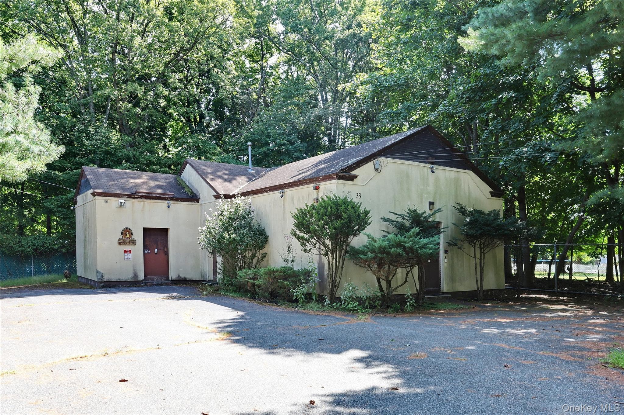 Front of Structure
