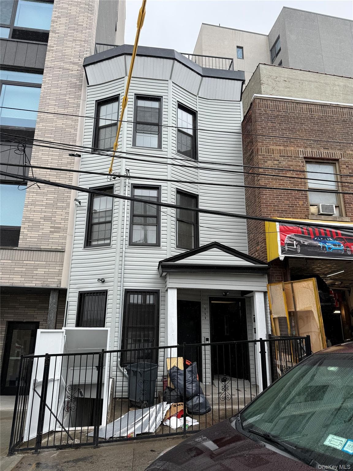 Front of Structure
