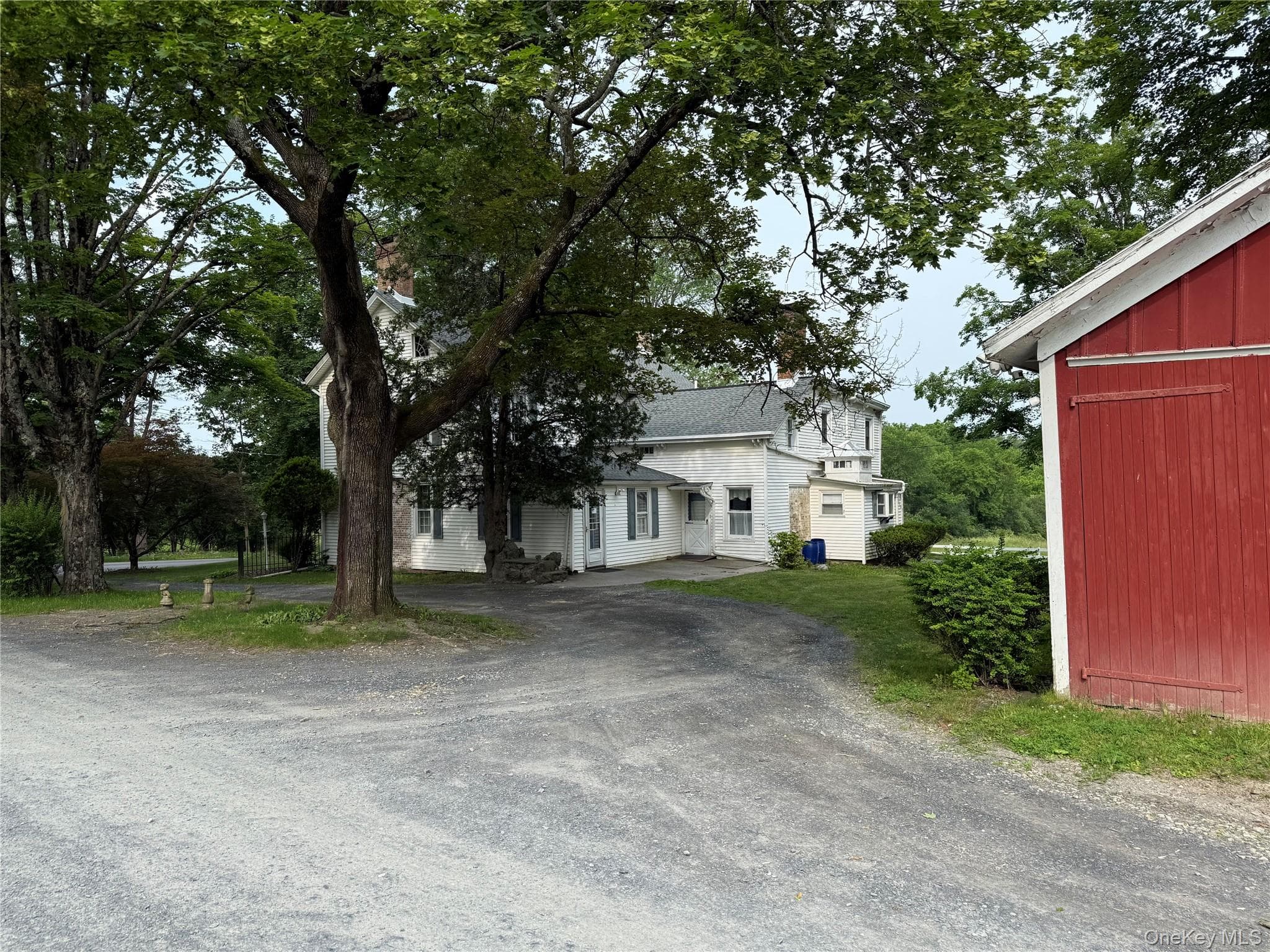 Front of Structure