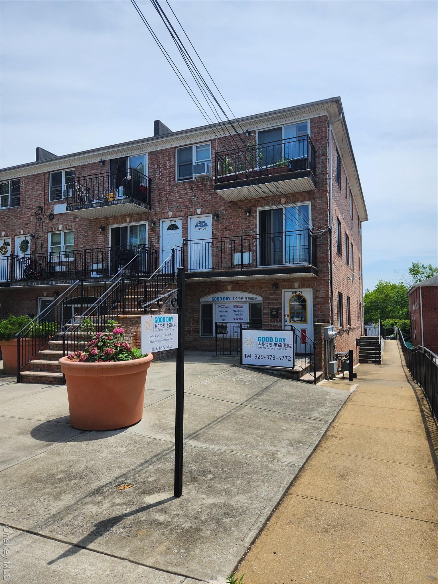 Front of Structure