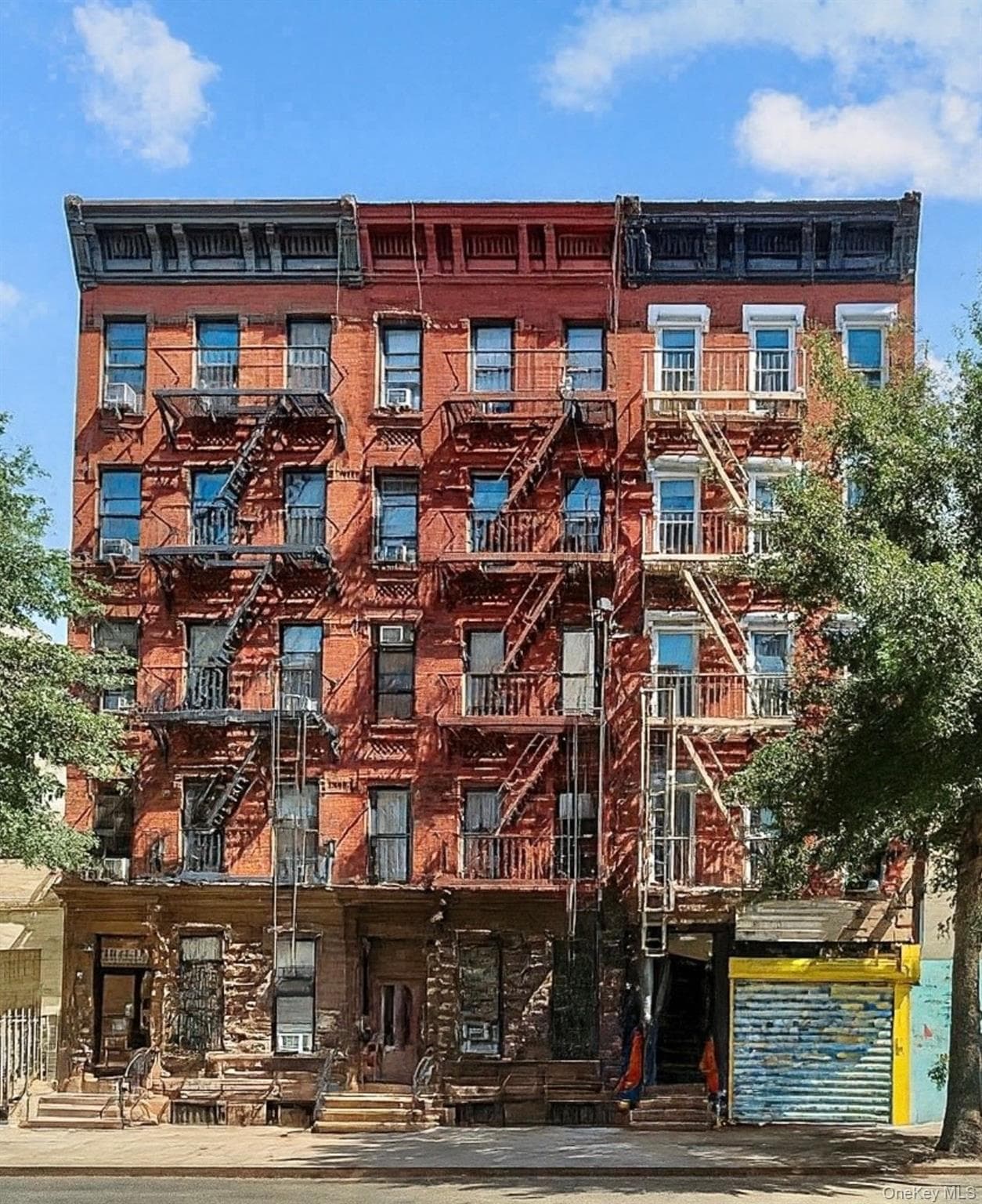 Front of Structure