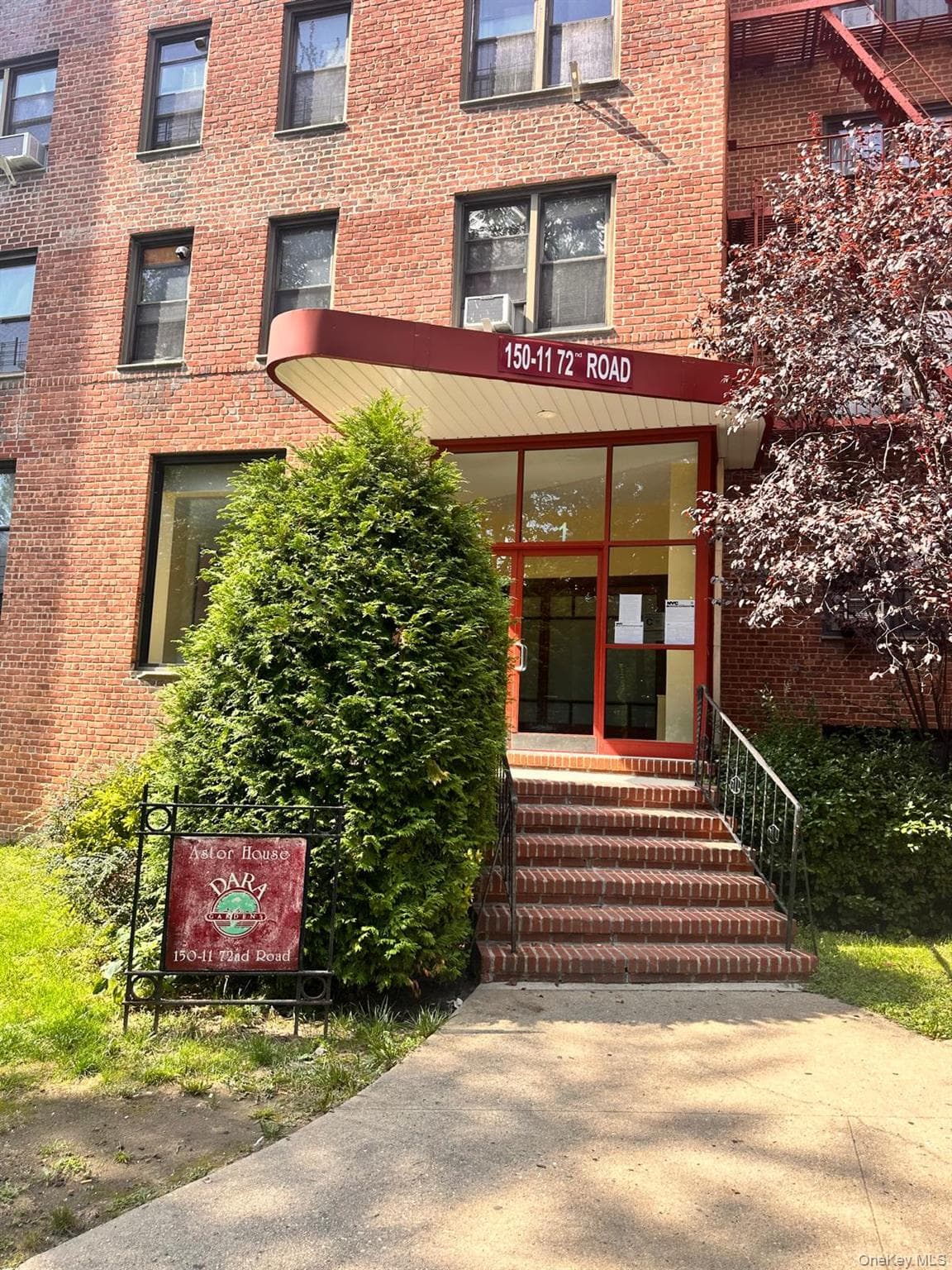 Front of Structure