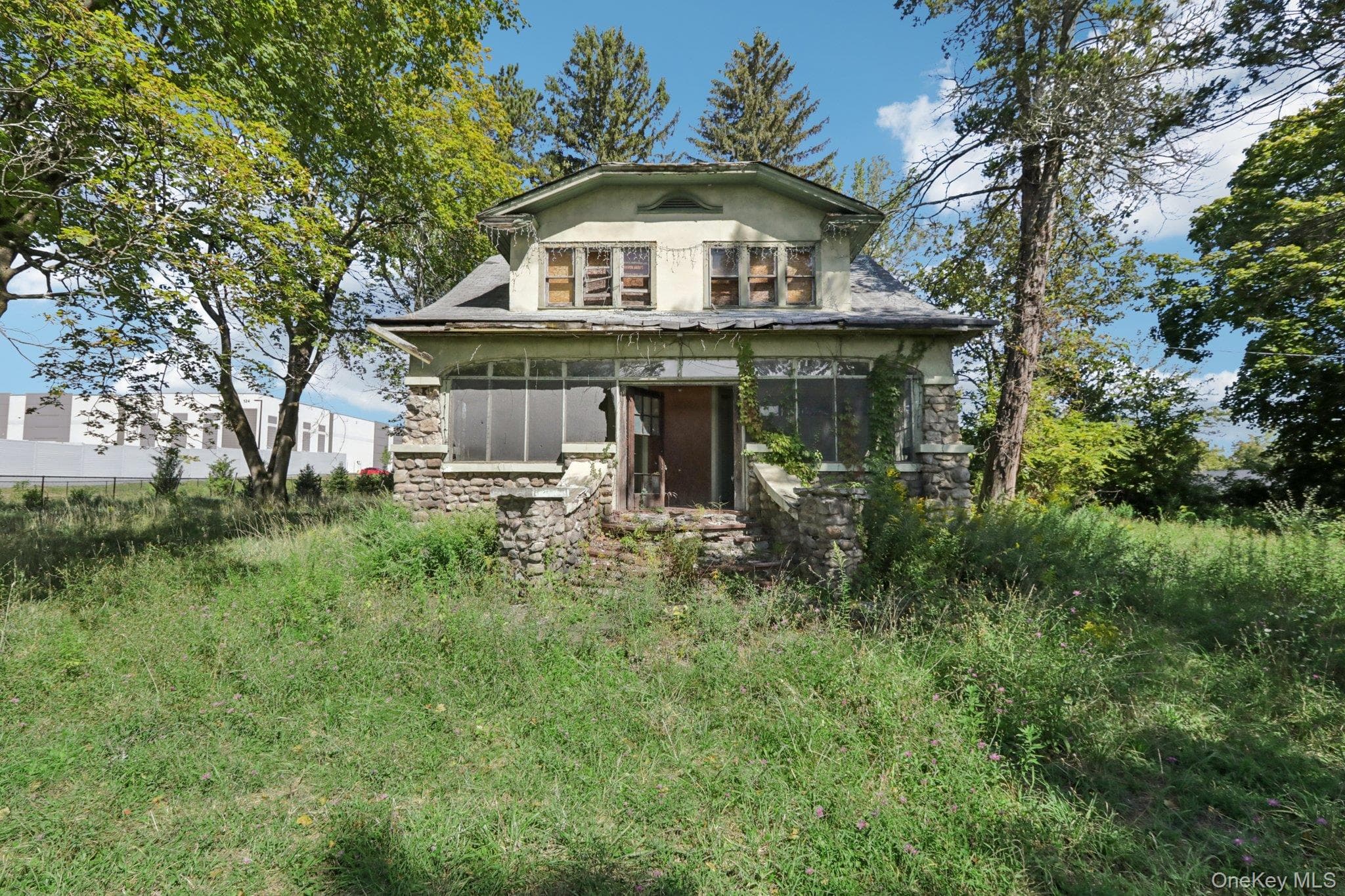 Front of Structure