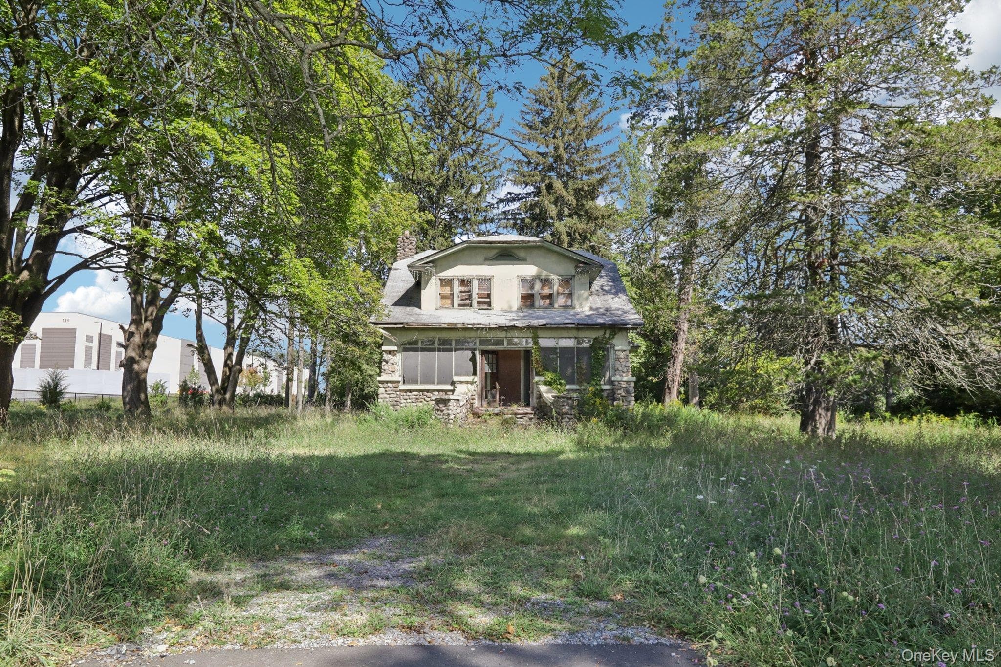 Front of Structure