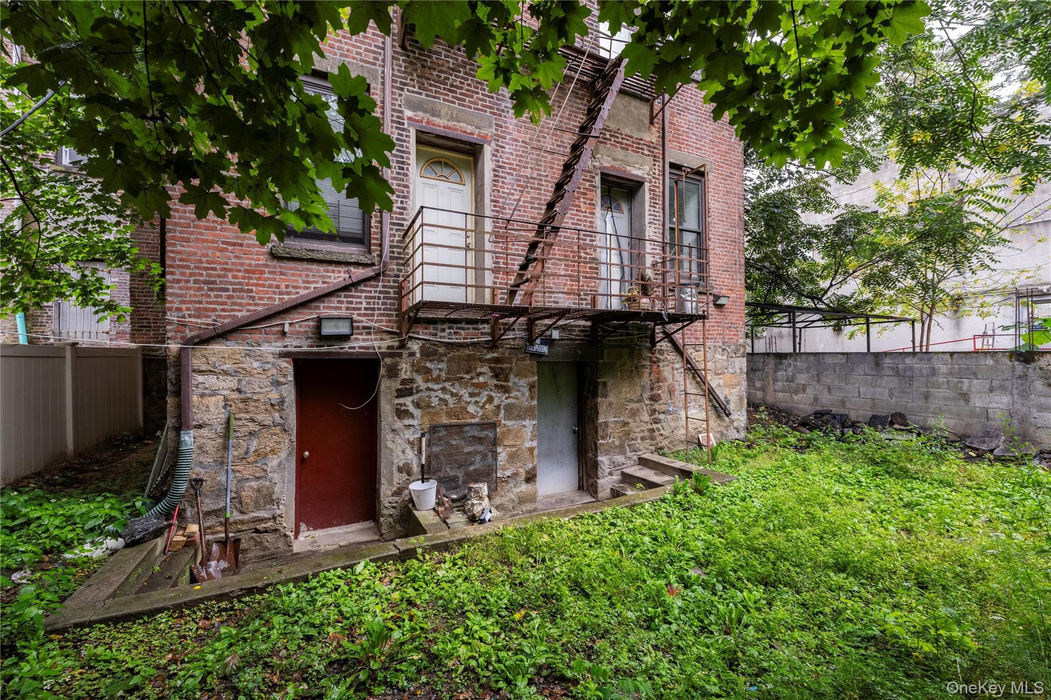 Back of Structure