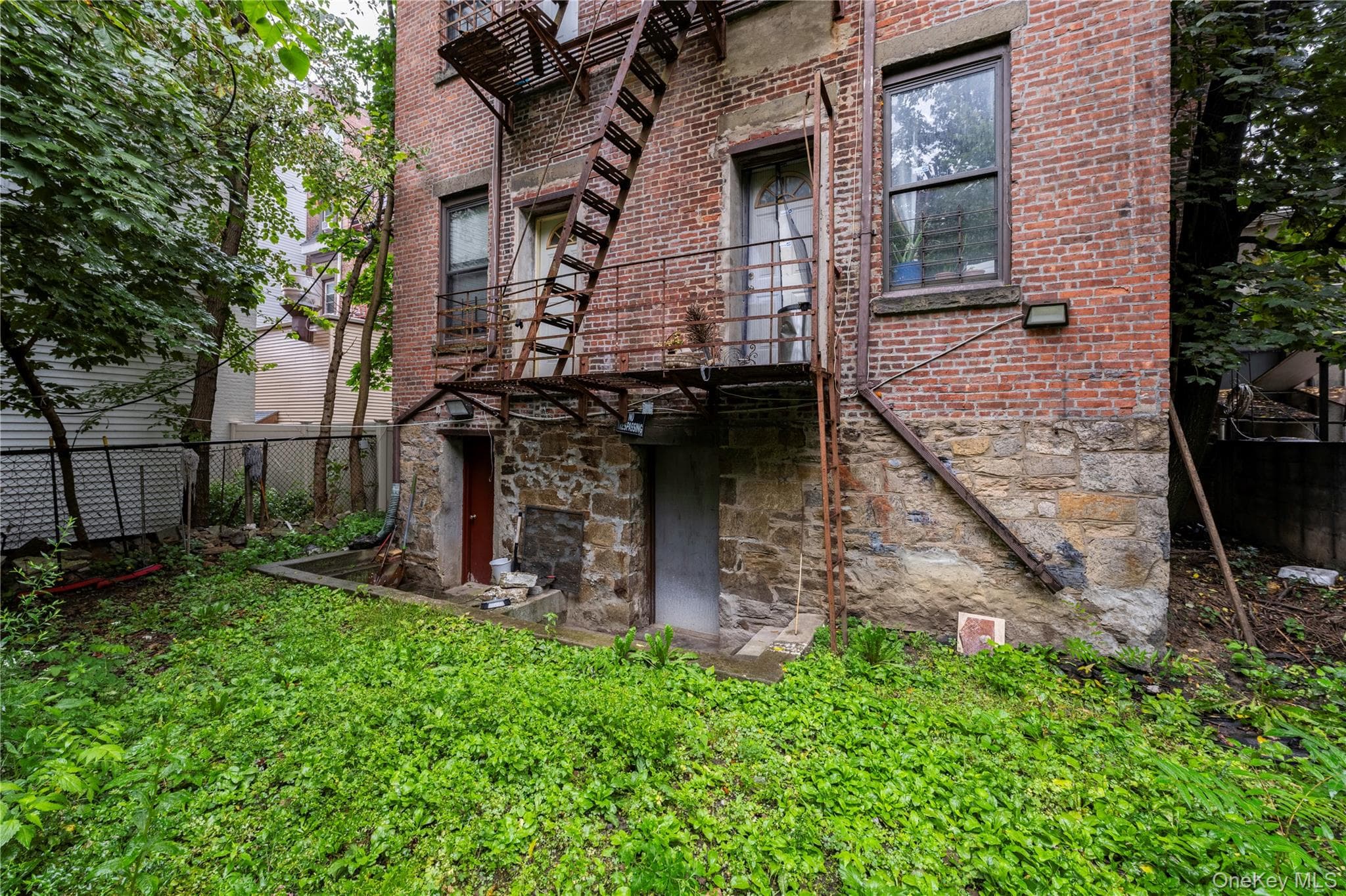 Back of Structure