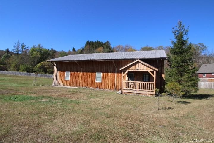 Front of Structure