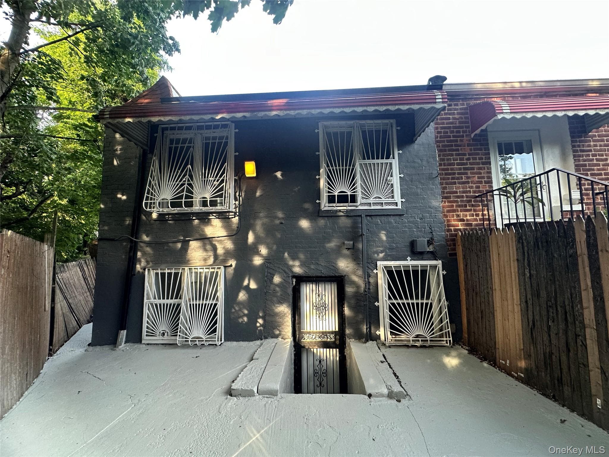 Back of Structure