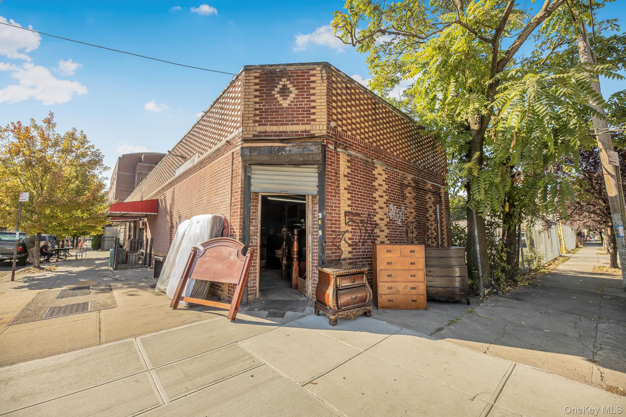Front of Structure