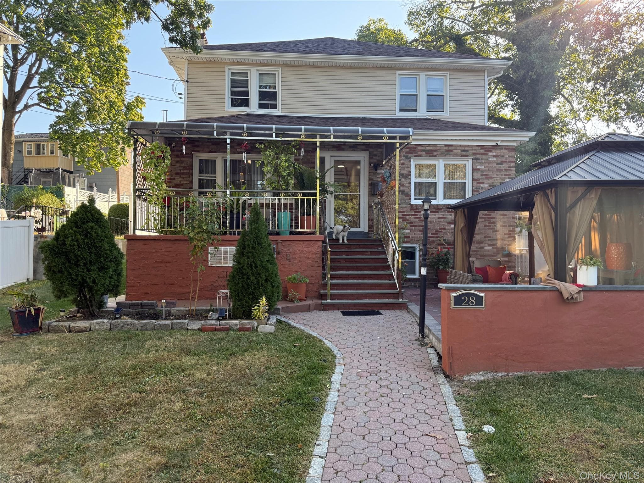 Front of Structure
