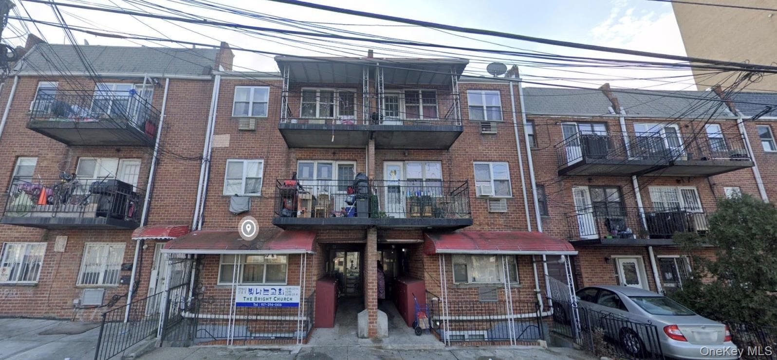 Front of Structure