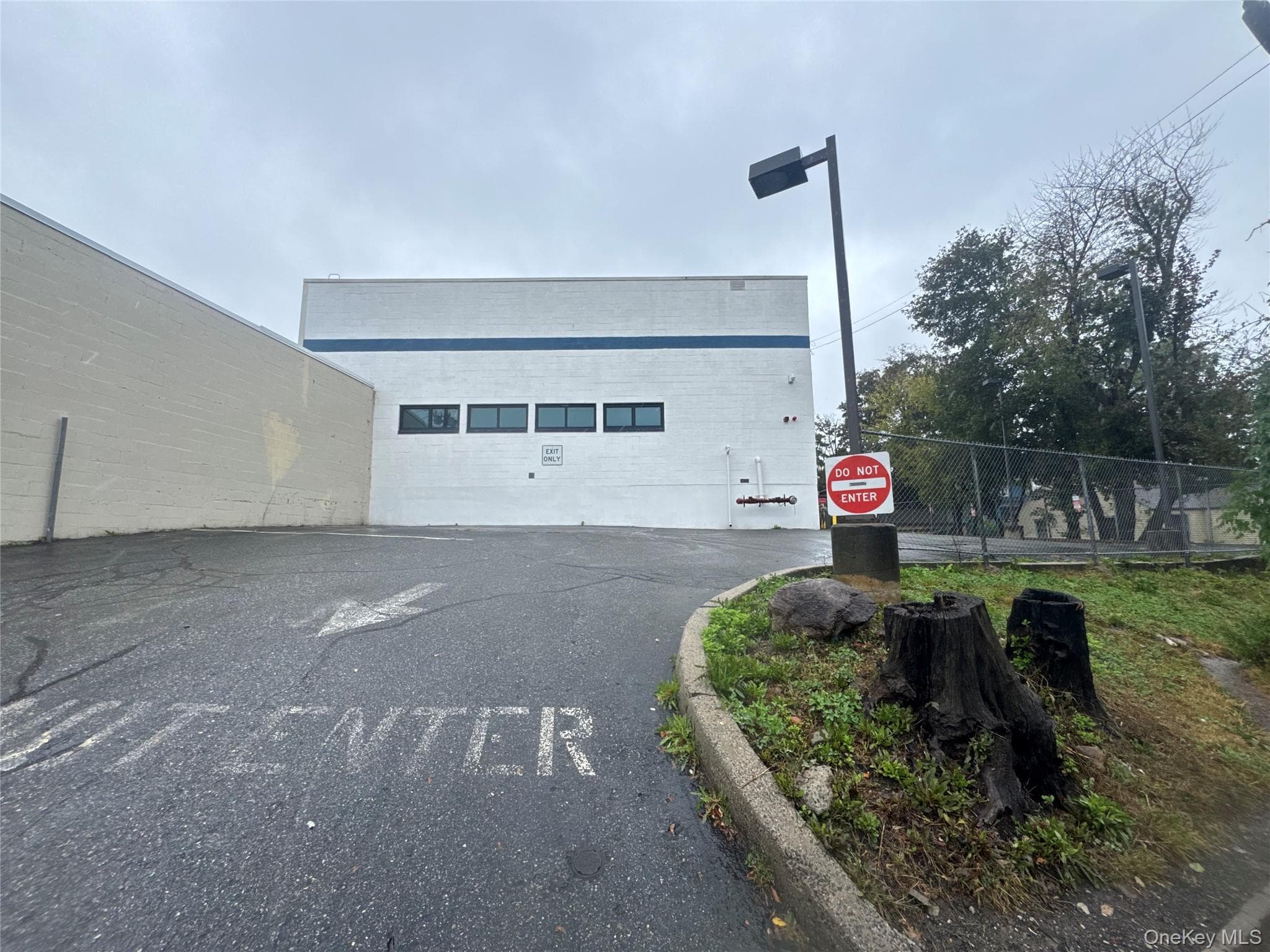 Front of Structure