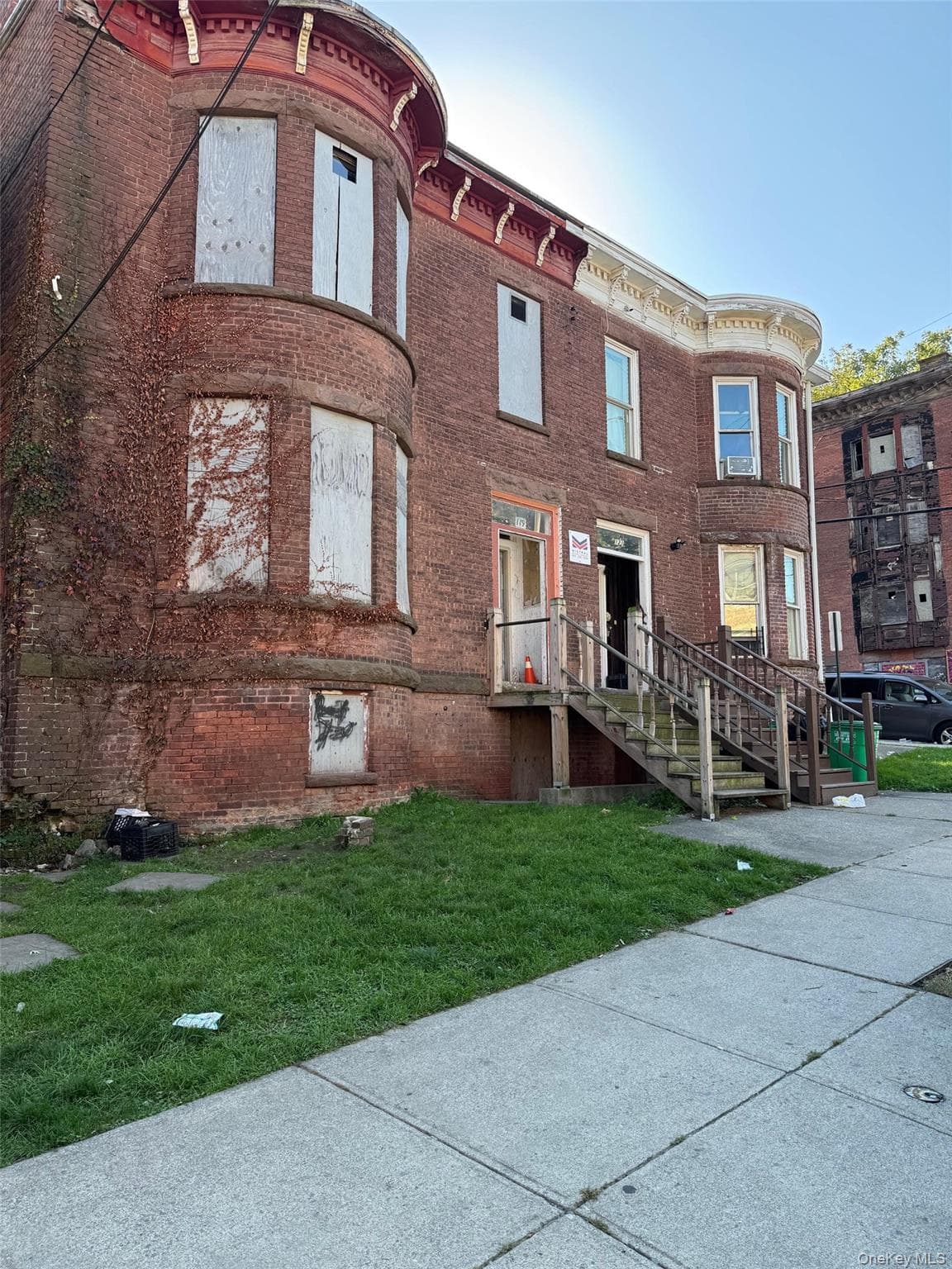 Front of Structure