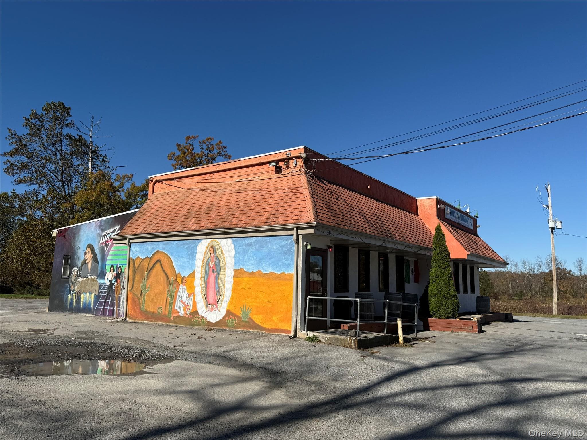 Front of Structure