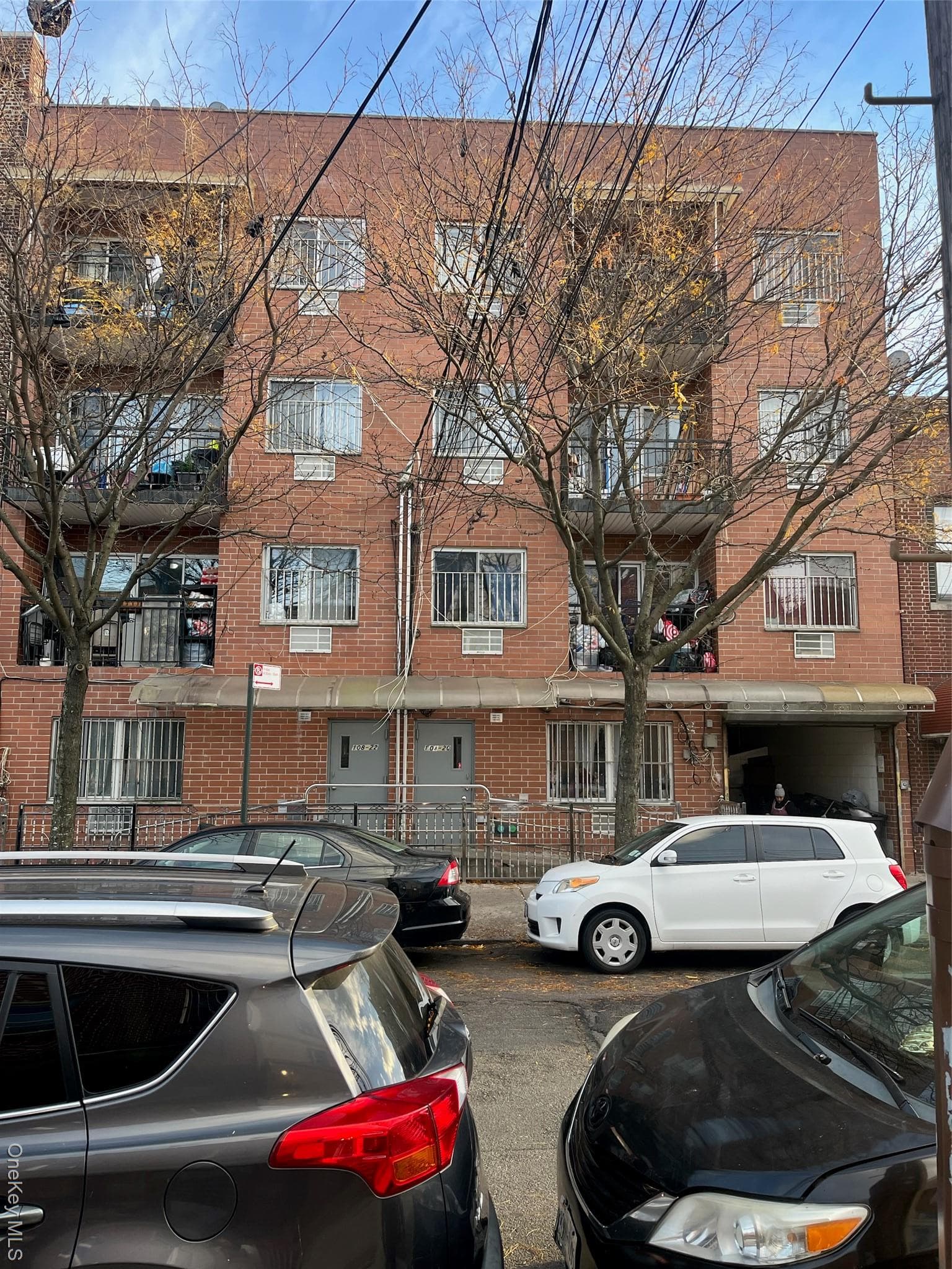 Front of Structure