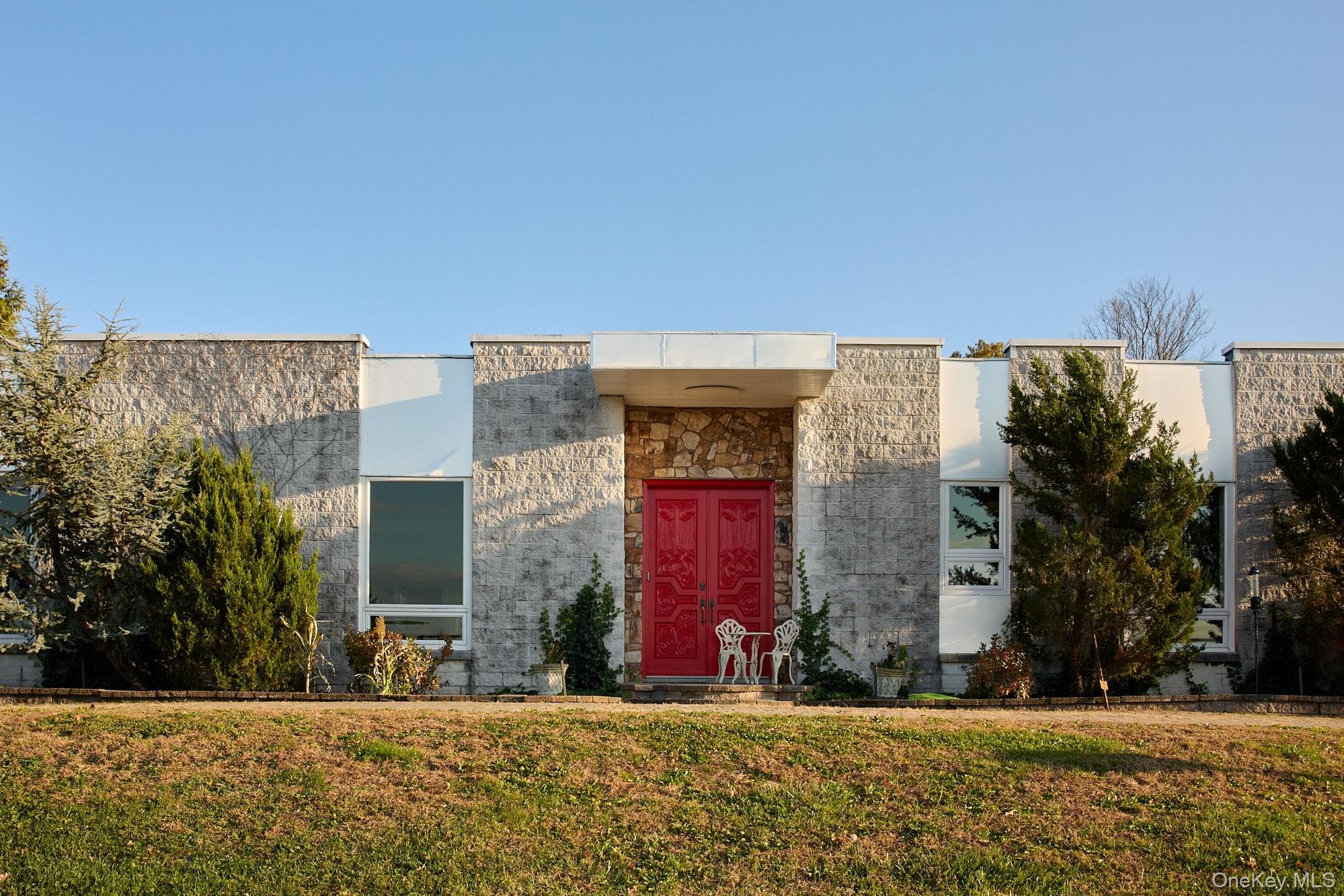 Front of Structure