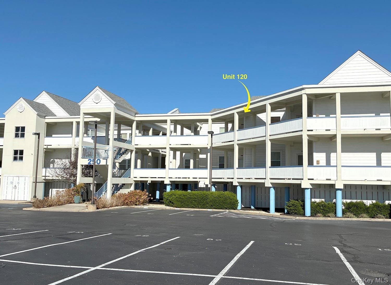 Front of Structure