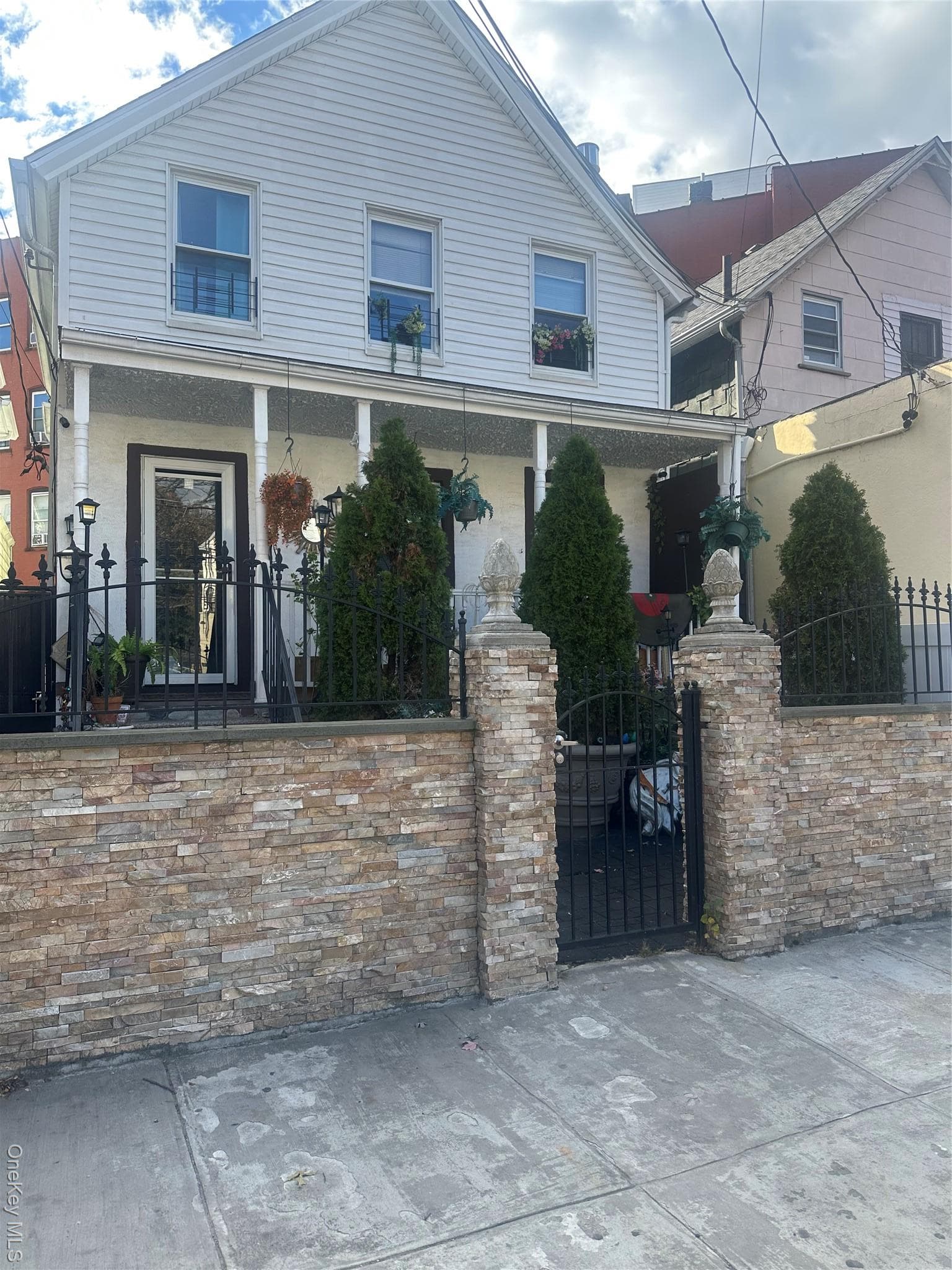 Front of Structure