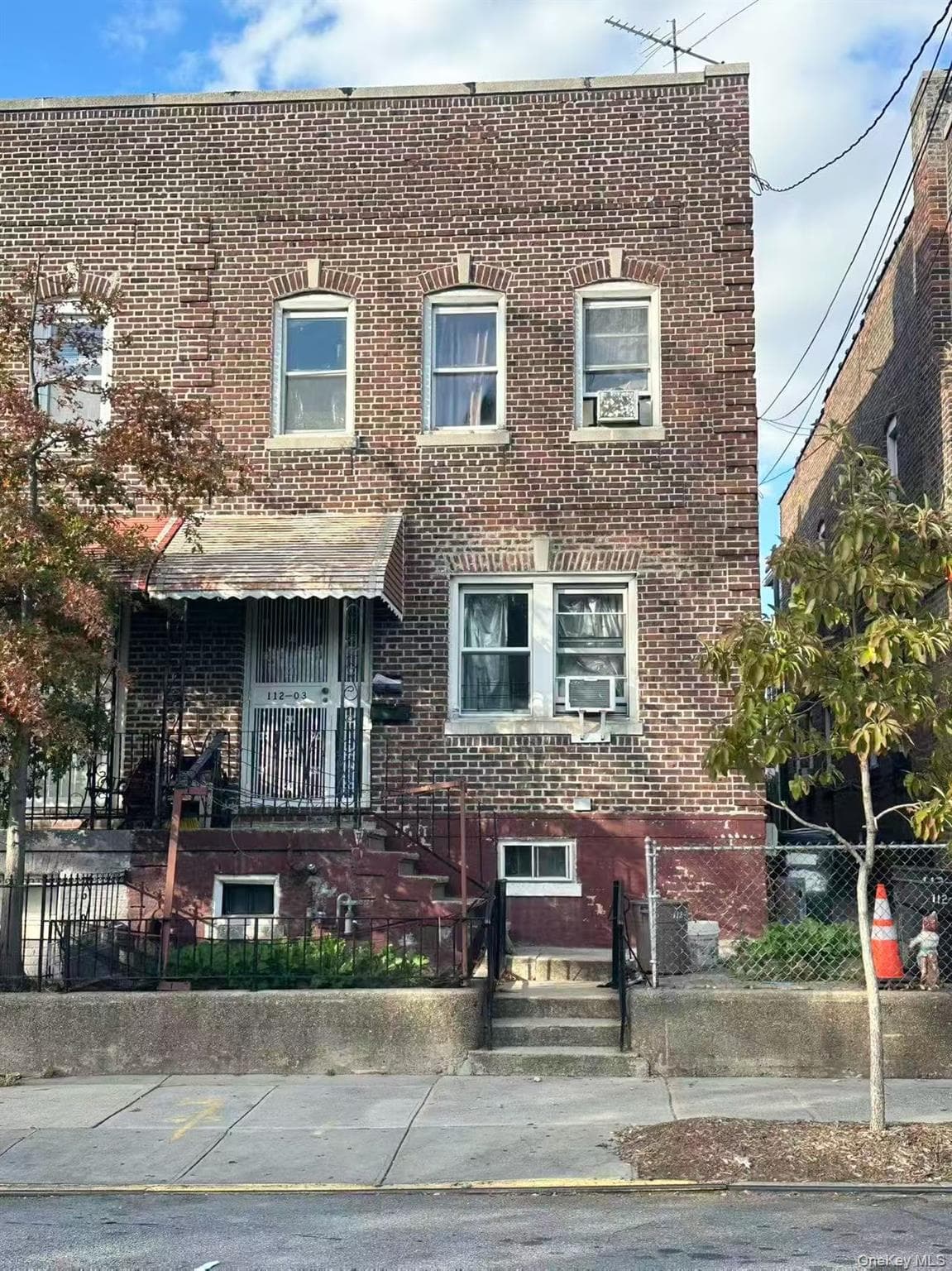Front of Structure