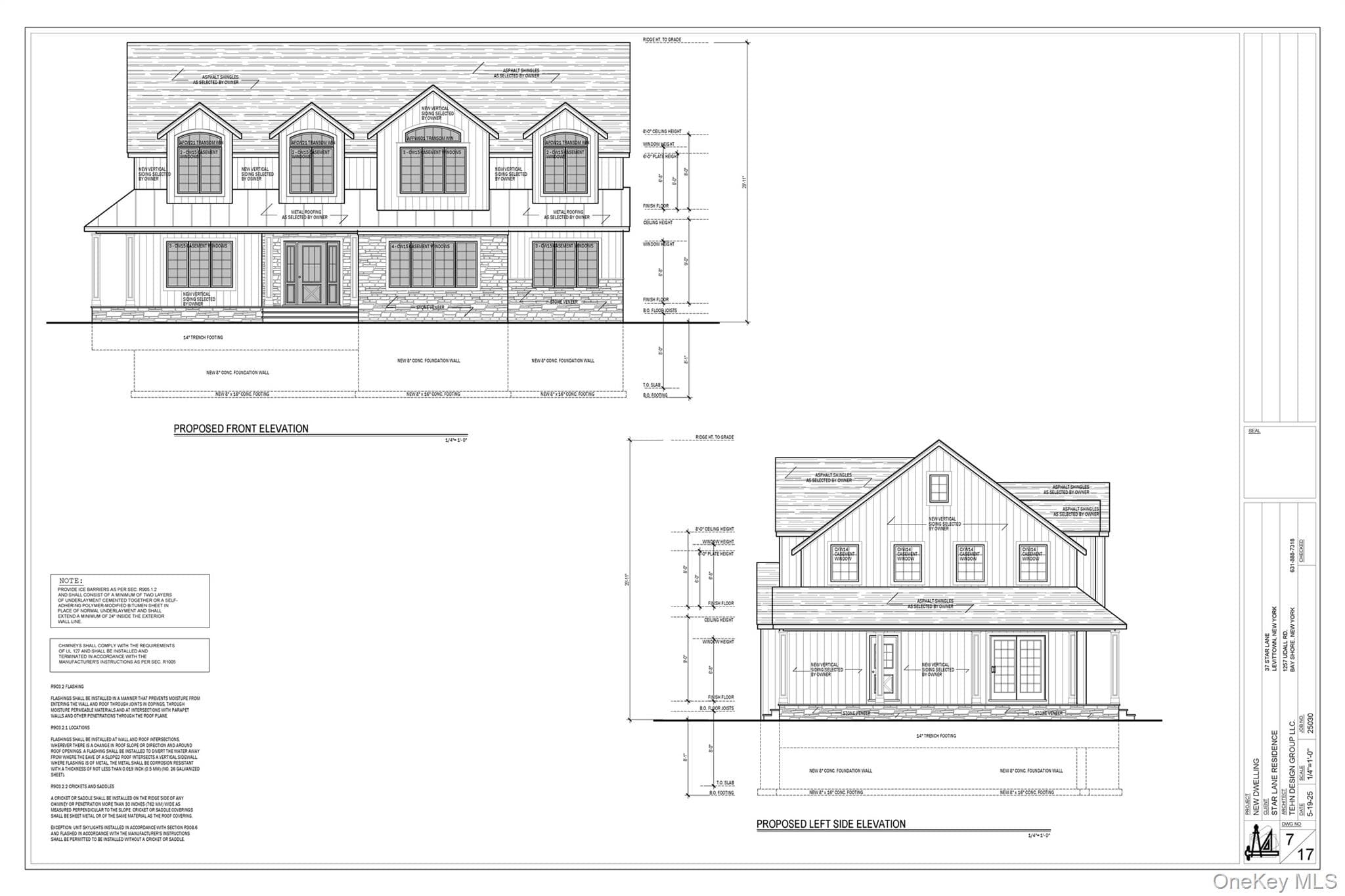 Front of Structure