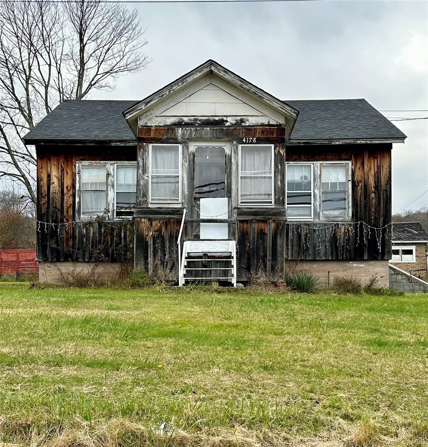 Front of Structure