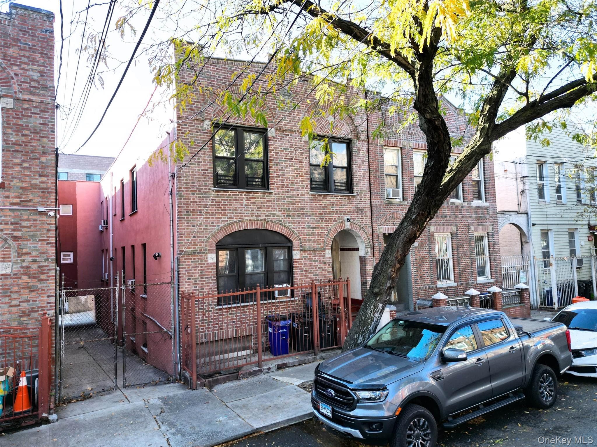 Front of Structure